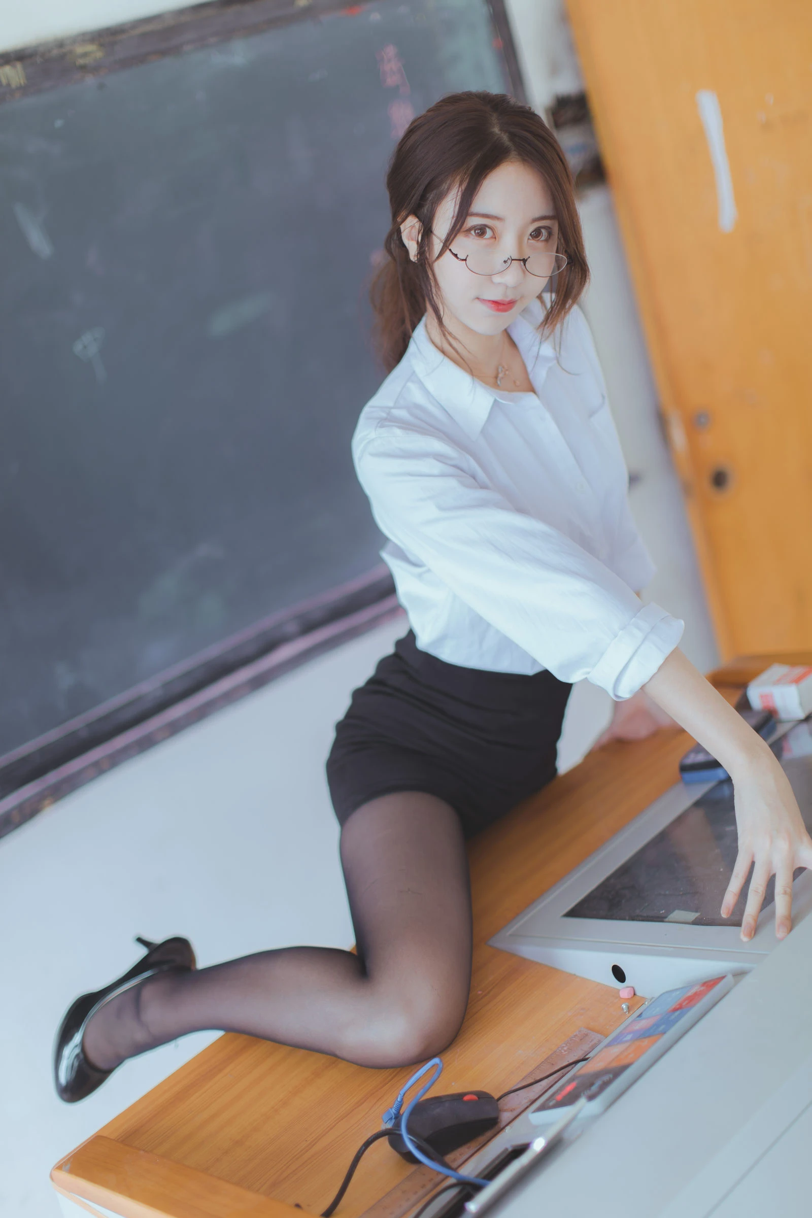[小蘿莉]彭靜雅藝術攝影大師作：彭靜雅清純於自然光凸顯美胸風採首發演繹 - 38