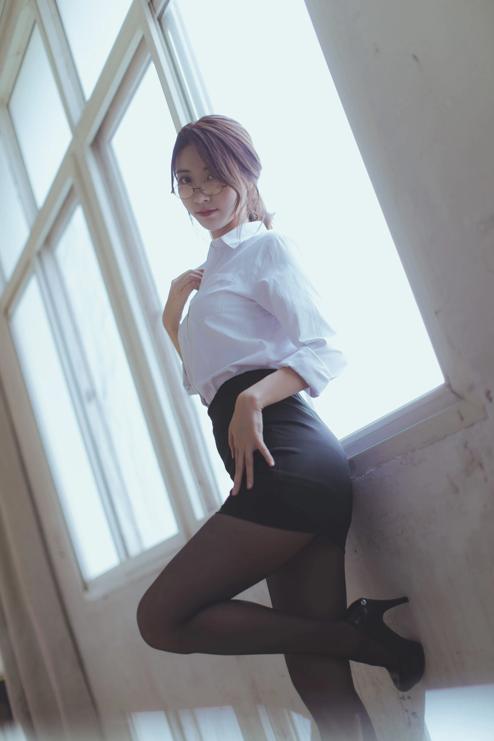 [小蘿莉]彭靜雅藝術攝影大師作：彭靜雅清純於自然光凸顯美胸風採首發演繹 - 7