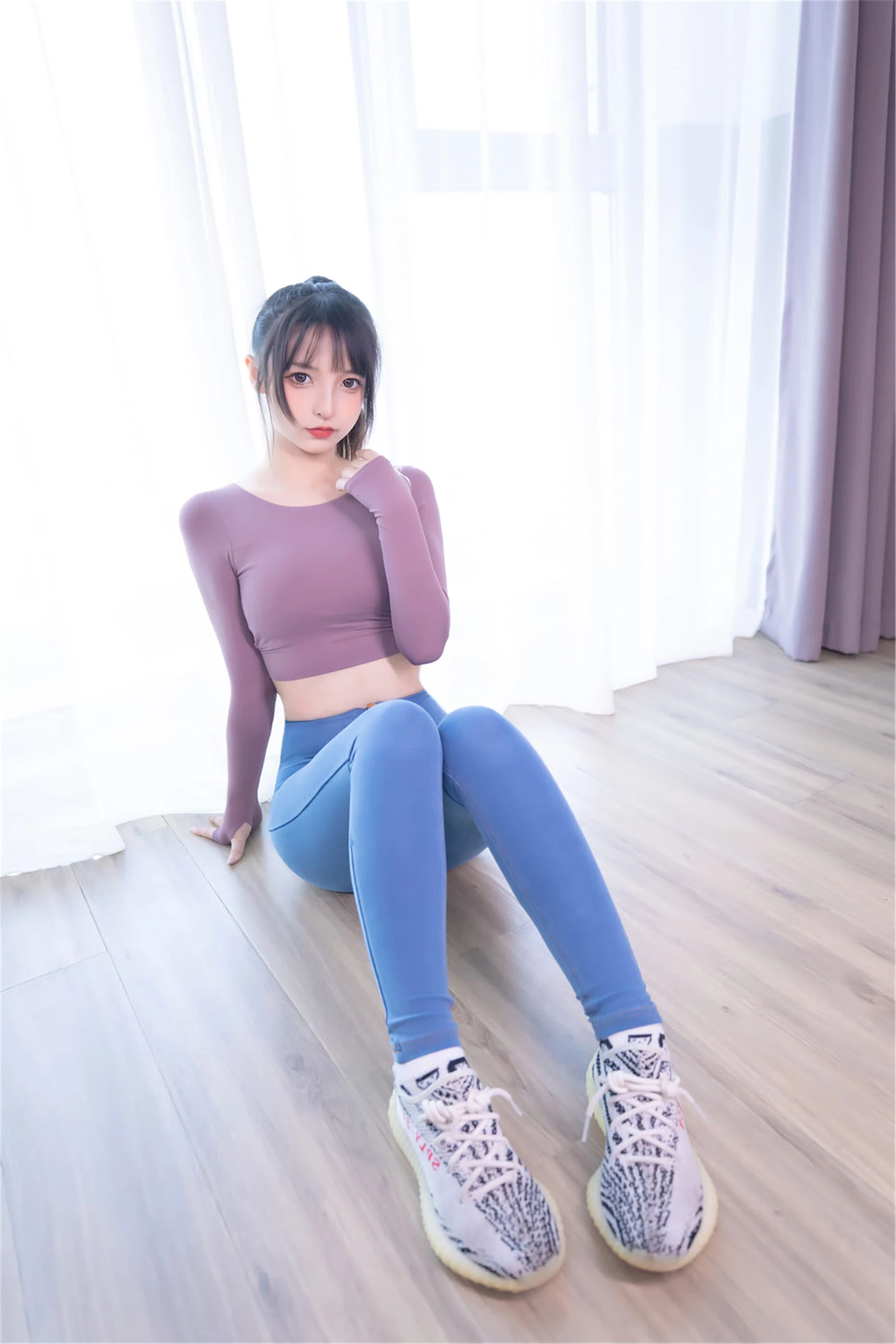 [校花]李雨桐自然光高清圖集珍藏：李雨桐甜美演繹曲線完美風採釋放寫真藝術 - 101