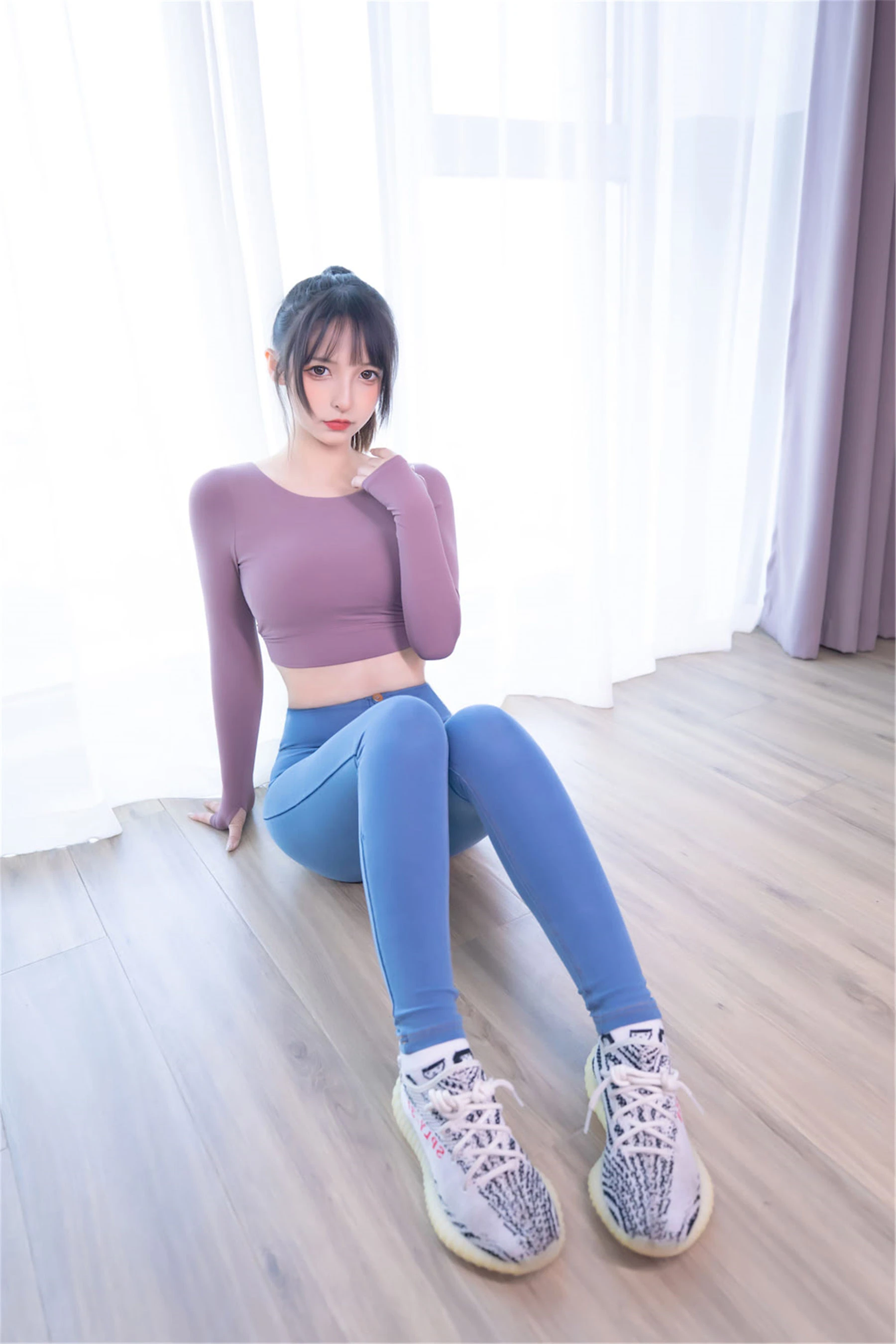 [校花]李雨桐自然光高清圖集珍藏：李雨桐甜美演繹曲線完美風採釋放寫真藝術 - 105