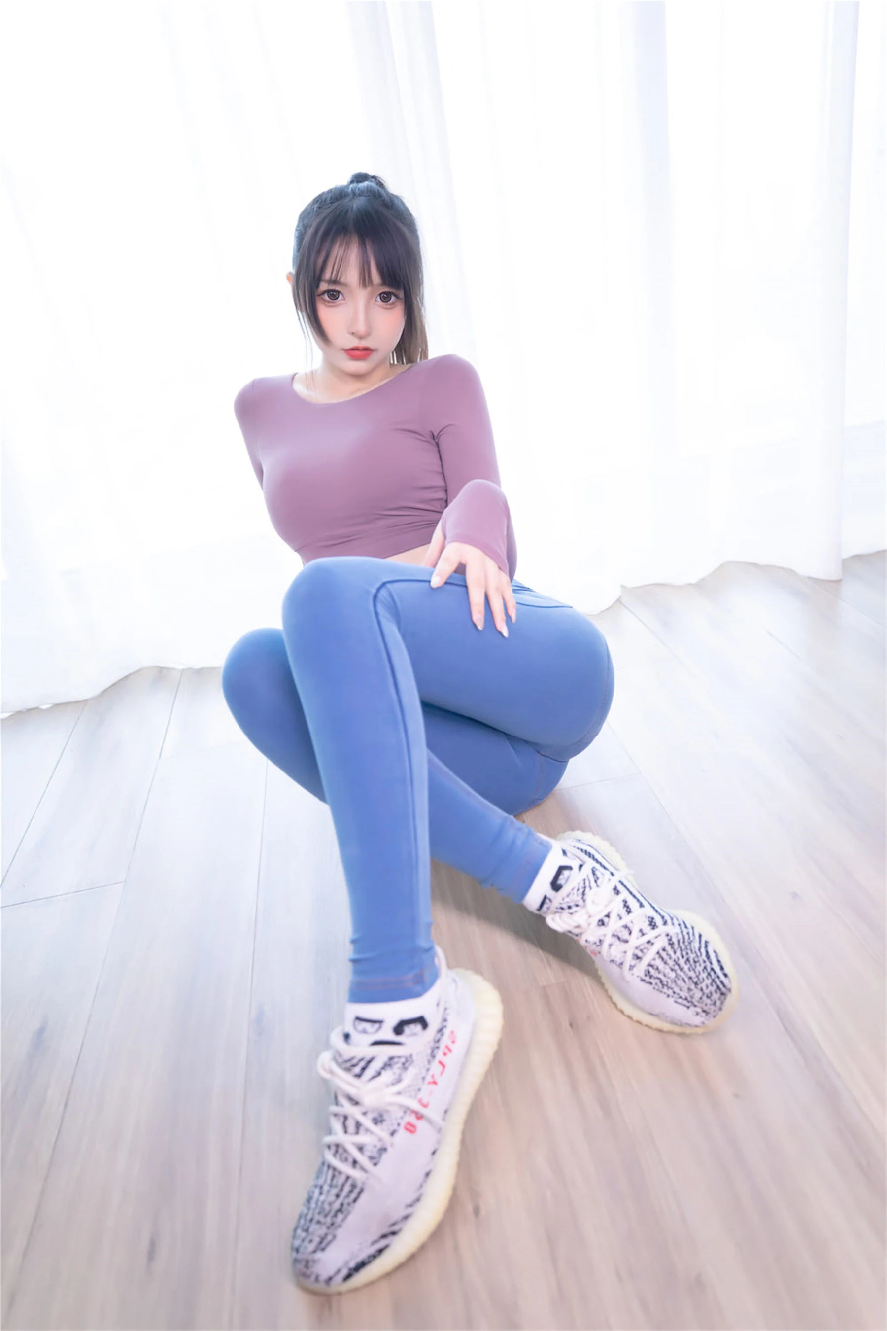 [校花]李雨桐自然光高清圖集珍藏：李雨桐甜美演繹曲線完美風採釋放寫真藝術 - 109