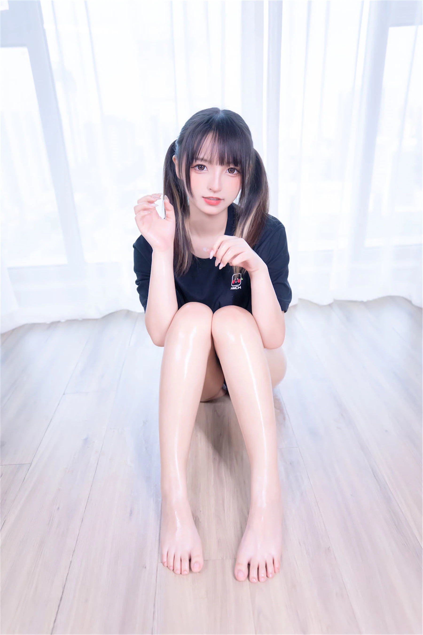 [校花]李雨桐自然光高清圖集珍藏：李雨桐甜美演繹曲線完美風採釋放寫真藝術 - 56