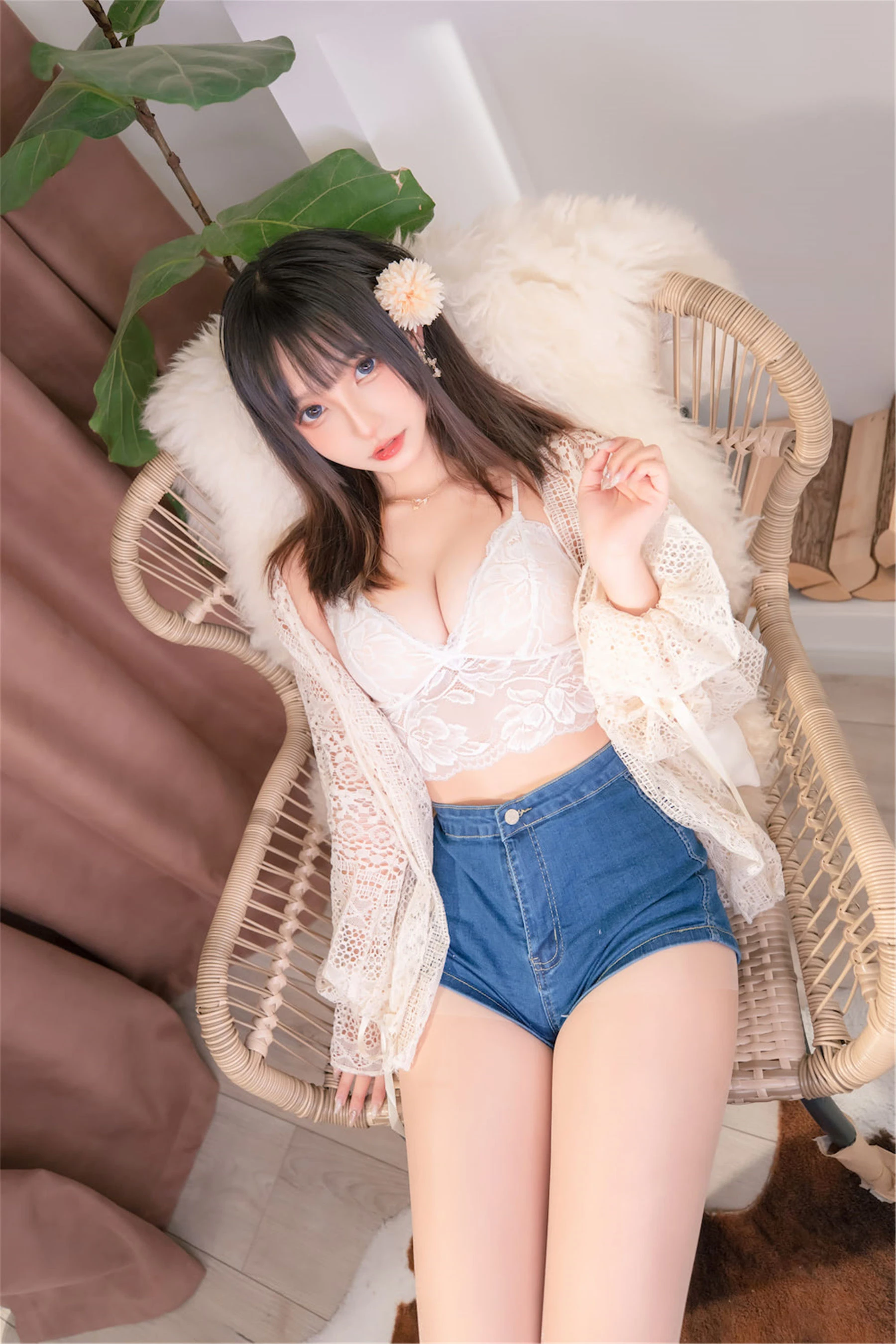 [校花]李雨桐自然光高清圖集珍藏：李雨桐甜美演繹曲線完美風採釋放寫真藝術 - 7