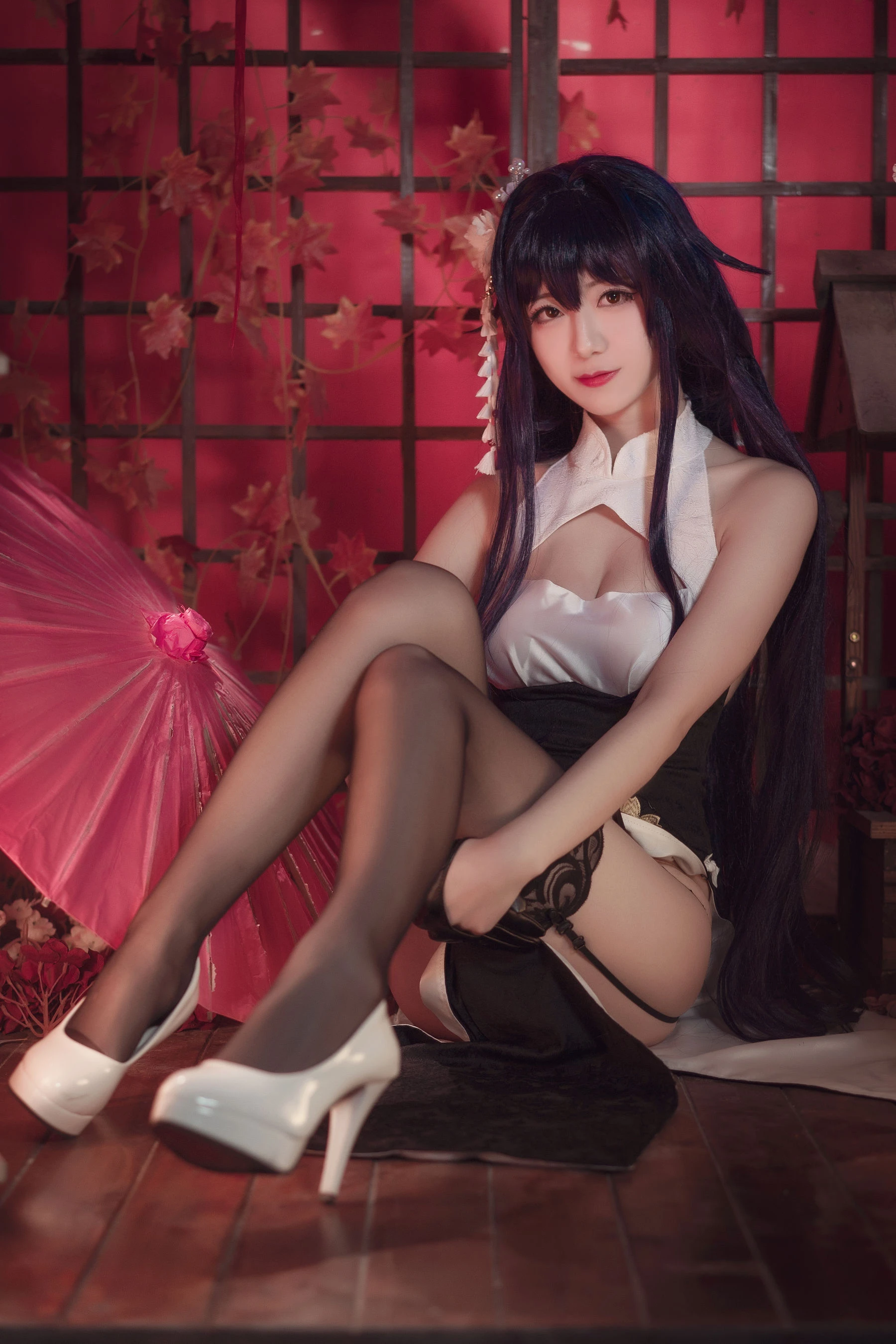 [名模]鄭雨萱鄭雨萱私房高清寫真：清純氣質釋放美腿誘惑彰顯寫真大片 - 1