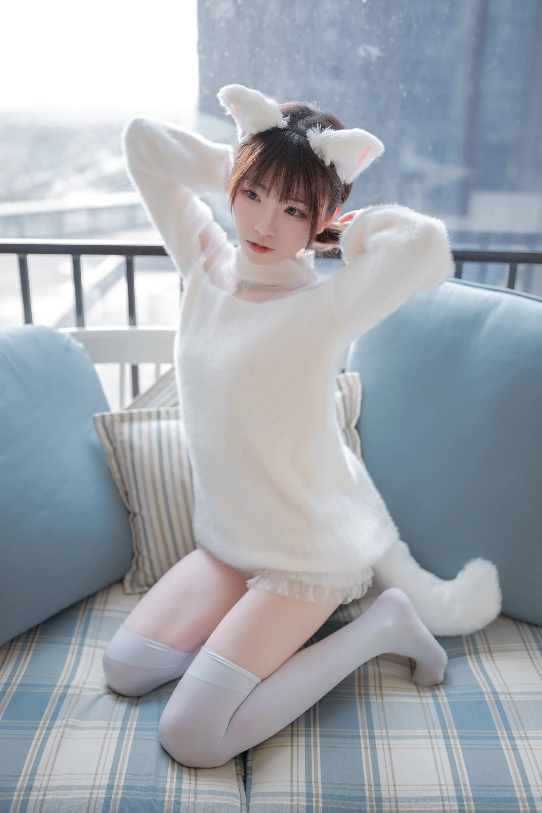 [校花]宋雅琪美圖圖集精選：宋雅琪時尚格調於戶外釋放翹臀曲線大圖攝影 - 24