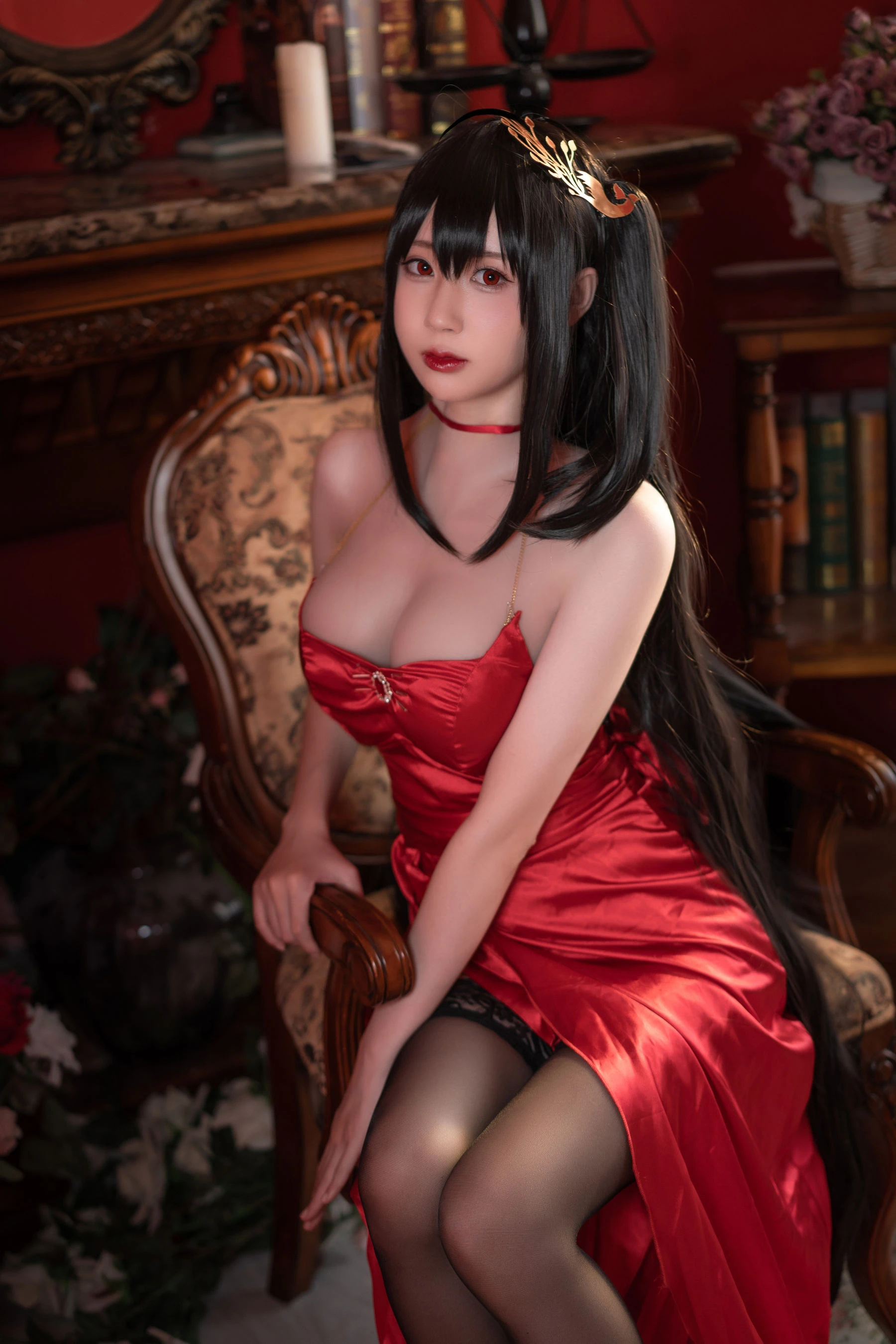 [熟女]鄧梓涵私房珍藏圖集珍藏：鄧梓涵魅惑演繹翹臀完美格調釋放寫真藝術 - 1