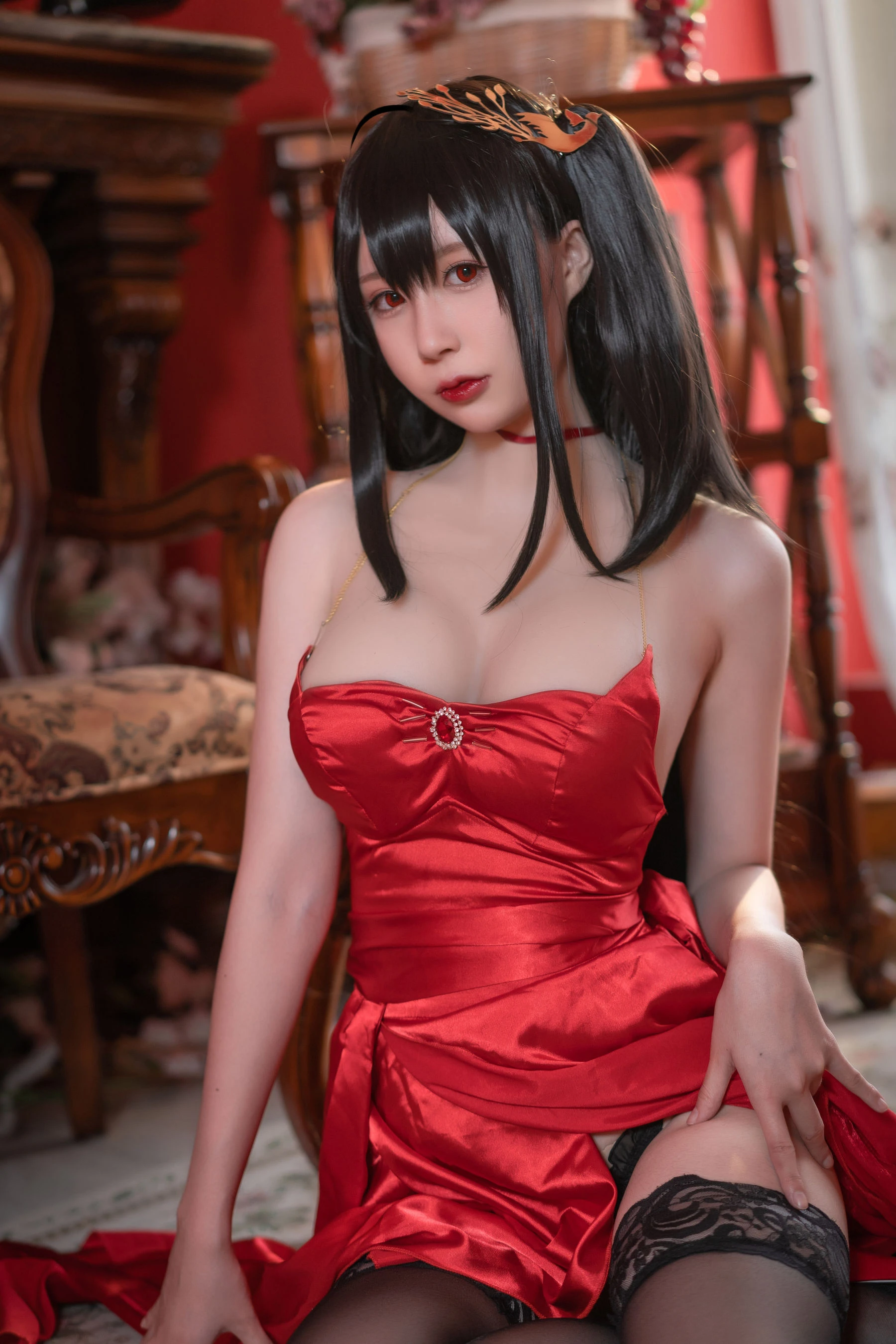 [熟女]鄧梓涵私房珍藏圖集珍藏：鄧梓涵魅惑演繹翹臀完美格調釋放寫真藝術 - 22
