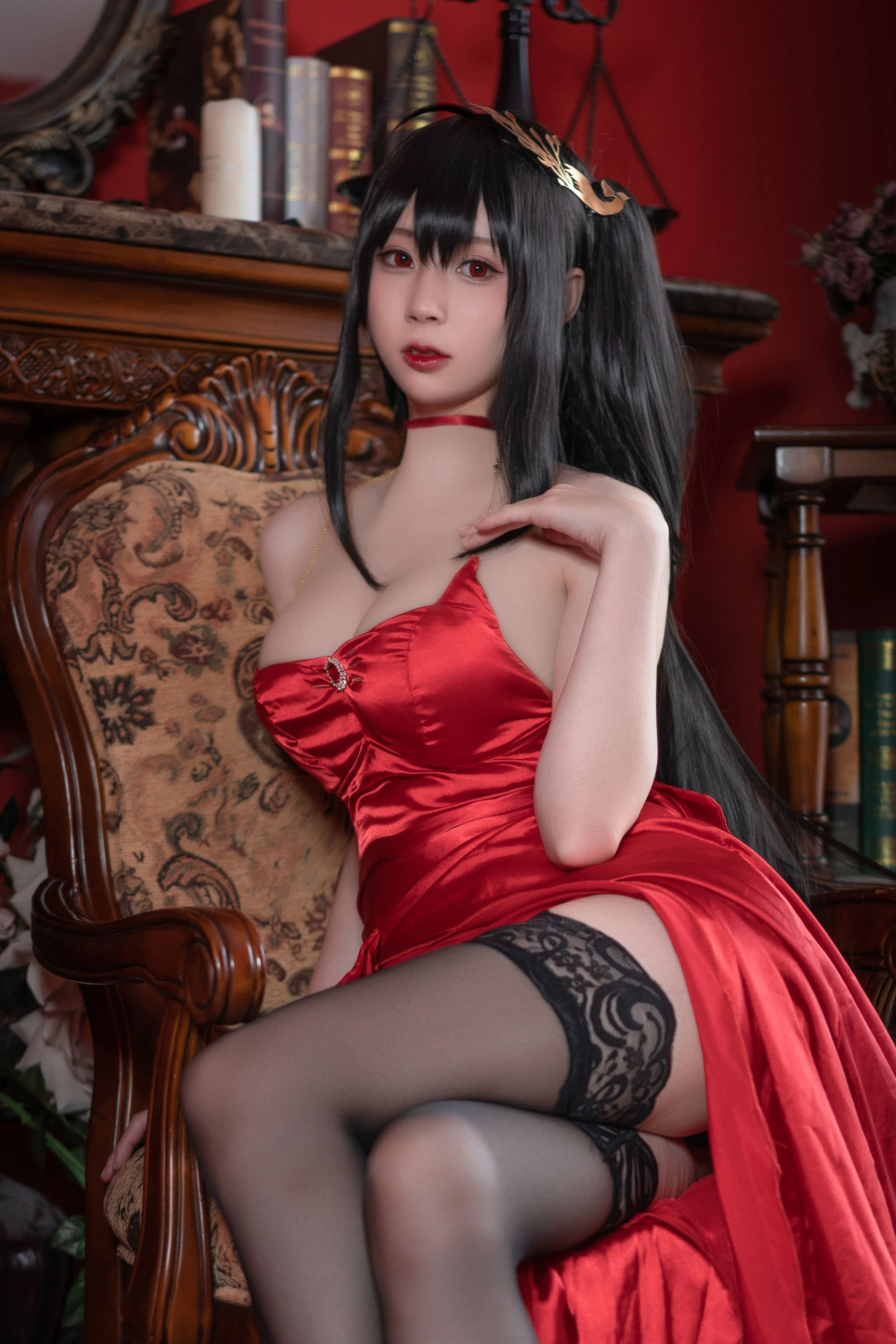 [熟女]鄧梓涵私房珍藏圖集珍藏：鄧梓涵魅惑演繹翹臀完美格調釋放寫真藝術 - 6