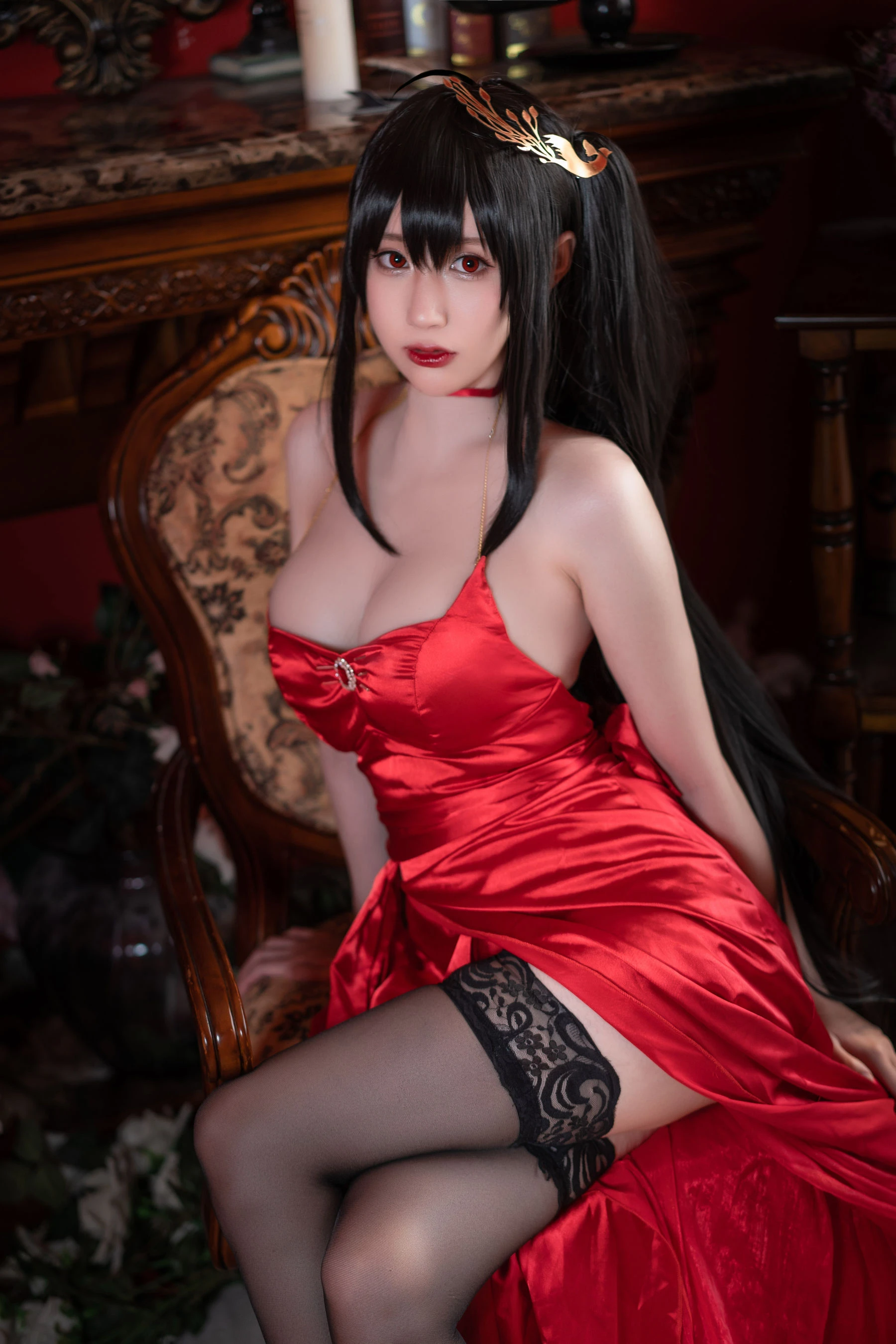 [熟女]鄧梓涵私房珍藏圖集珍藏：鄧梓涵魅惑演繹翹臀完美格調釋放寫真藝術 - 7