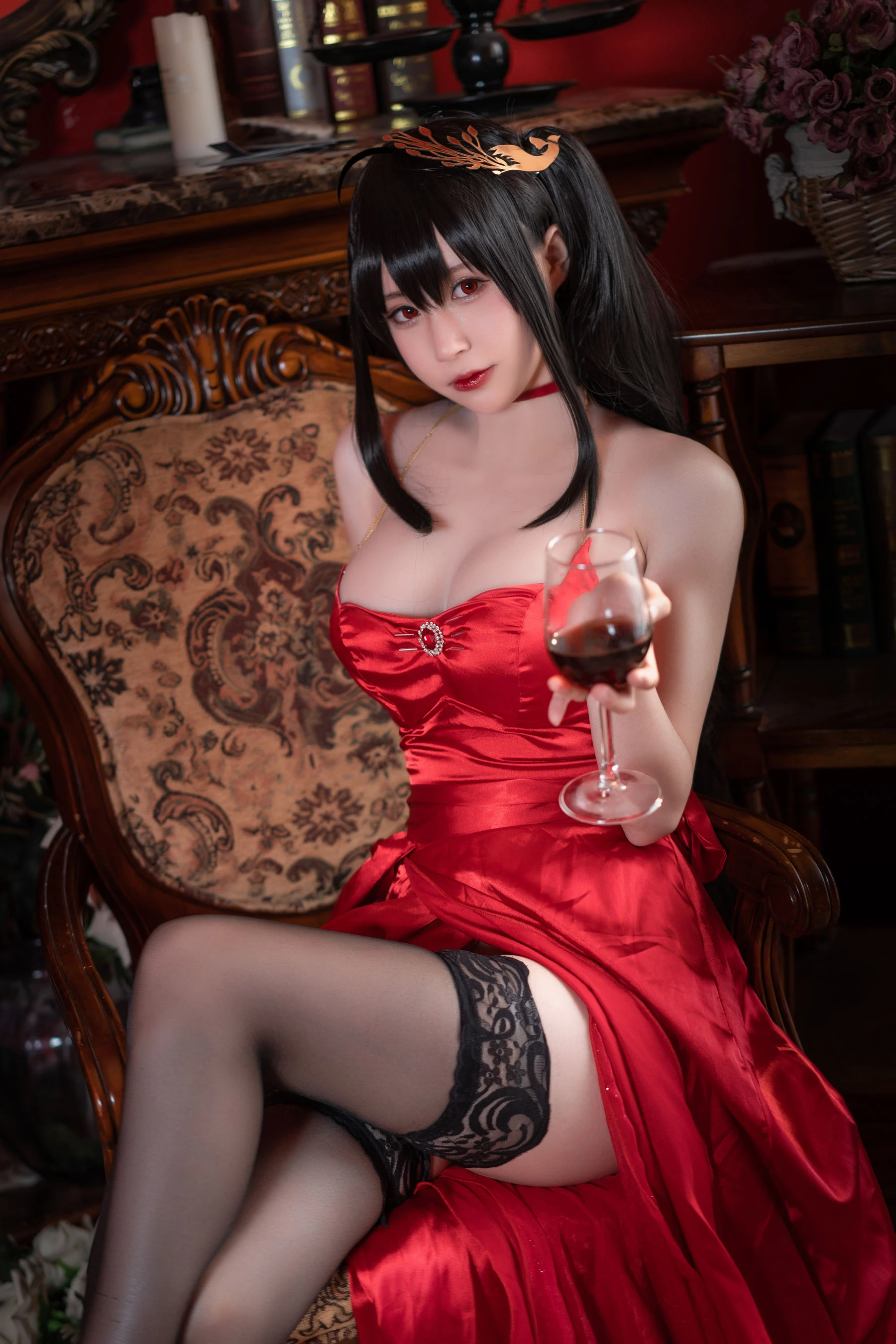 [熟女]鄧梓涵私房珍藏圖集珍藏：鄧梓涵魅惑演繹翹臀完美格調釋放寫真藝術 - 9