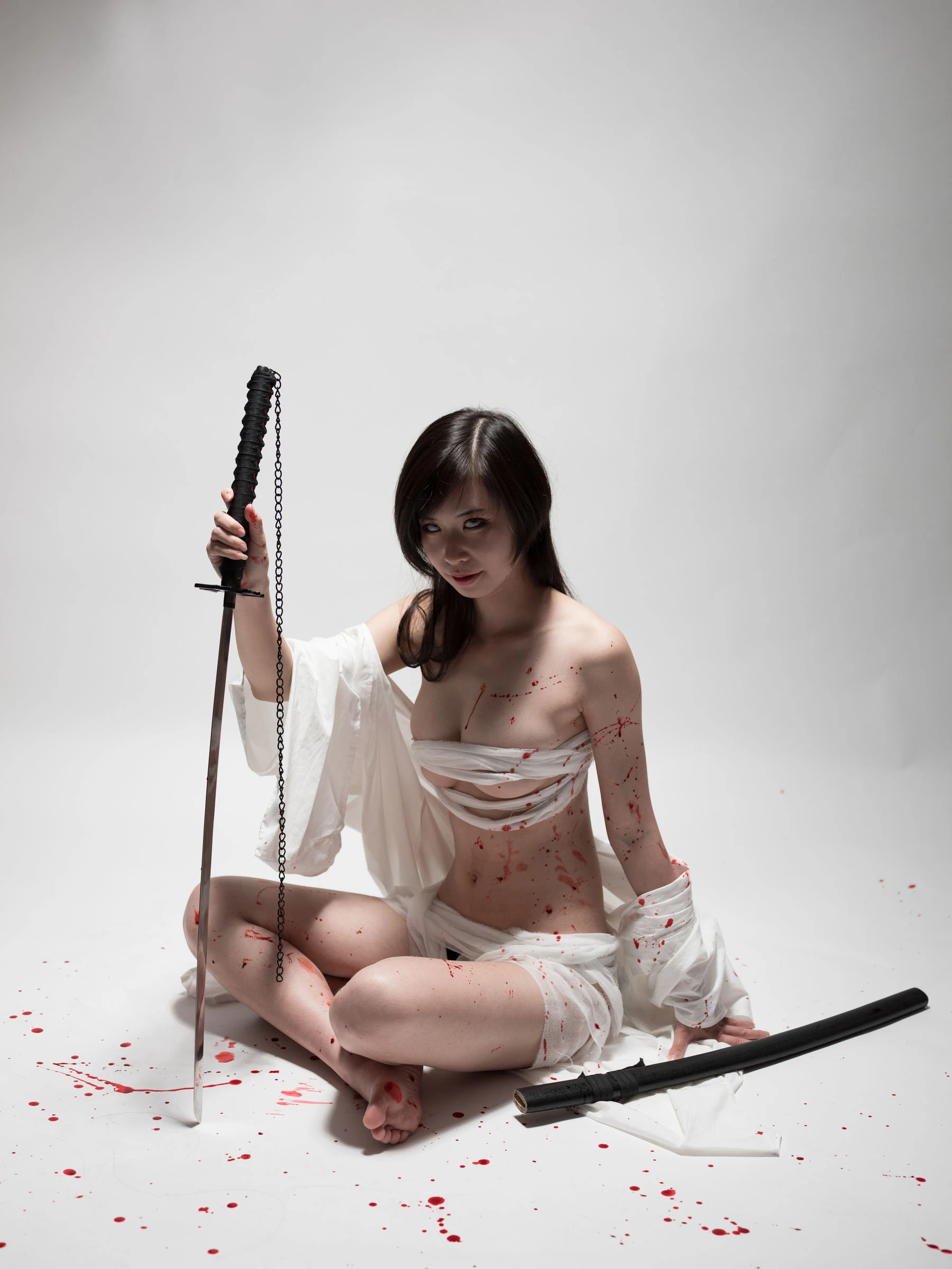 [麻豆]周雨晴私房首發攝影珍藏：周雨晴時尚演繹美腿完美風情釋放寫真藝術 - 1