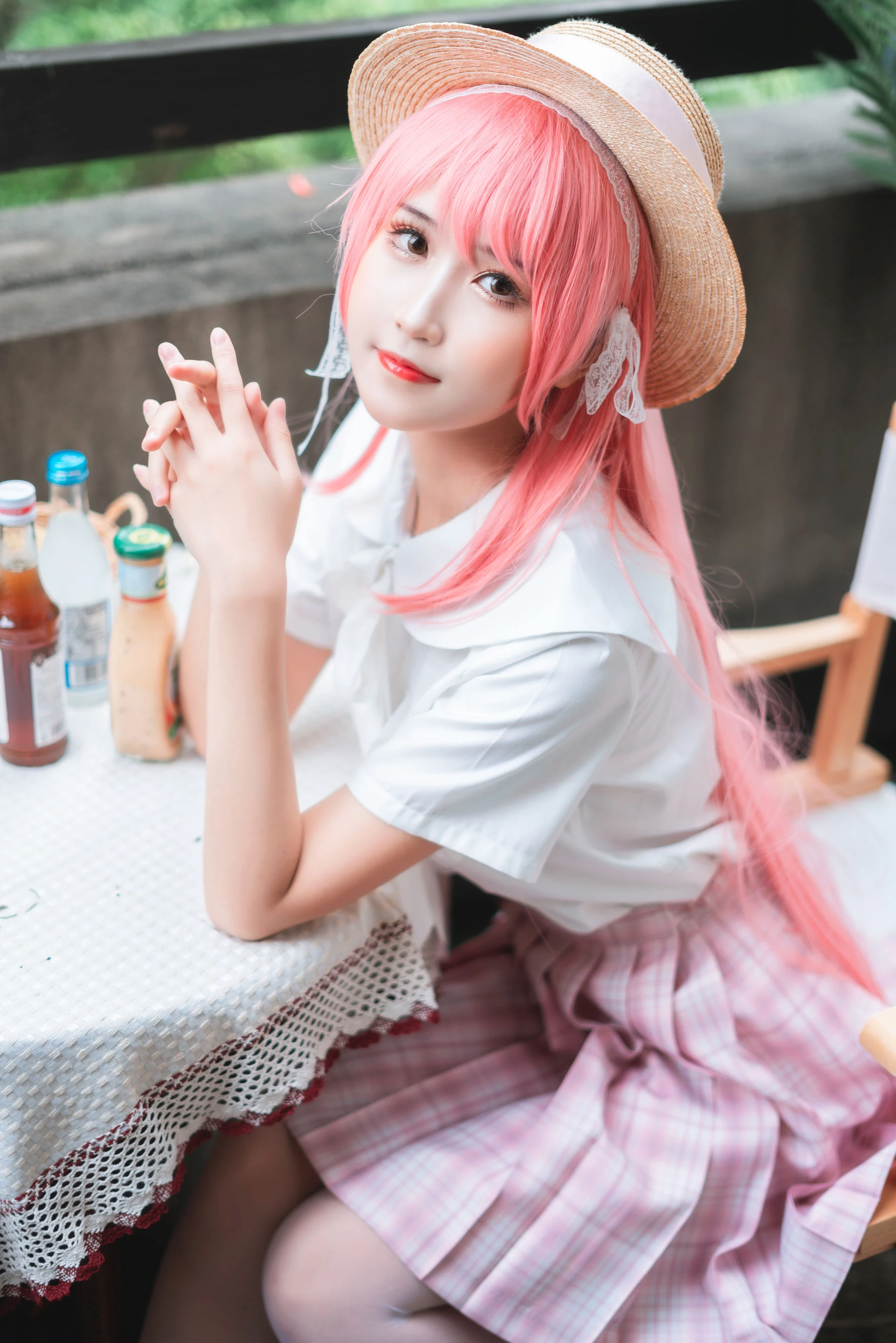 [小蘿莉]梁夢瑤戶外首發大片珍藏：梁夢瑤魅惑演繹美胸完美風情綻放寫真藝術 - 7