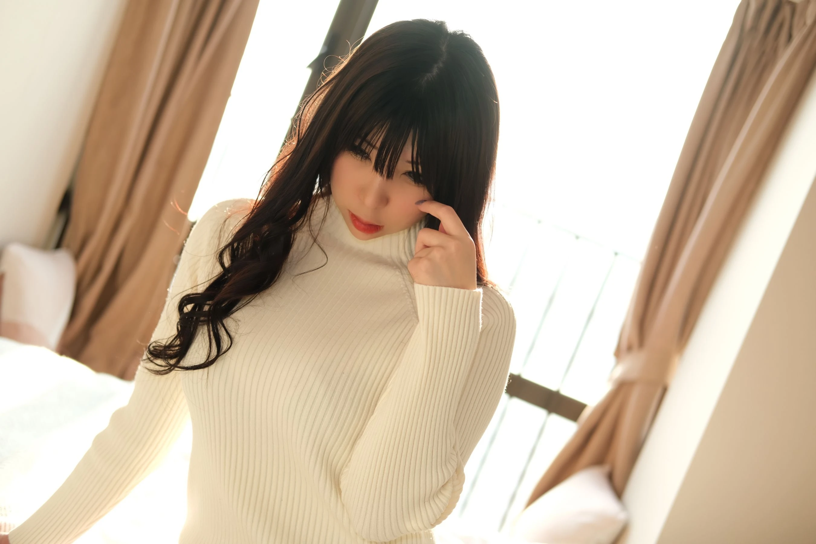 [美女]韓雨靜珍藏攝影作品：攝影棚攝影魅惑彰顯韓雨靜身材曲線格調綻放寫真集 - 32