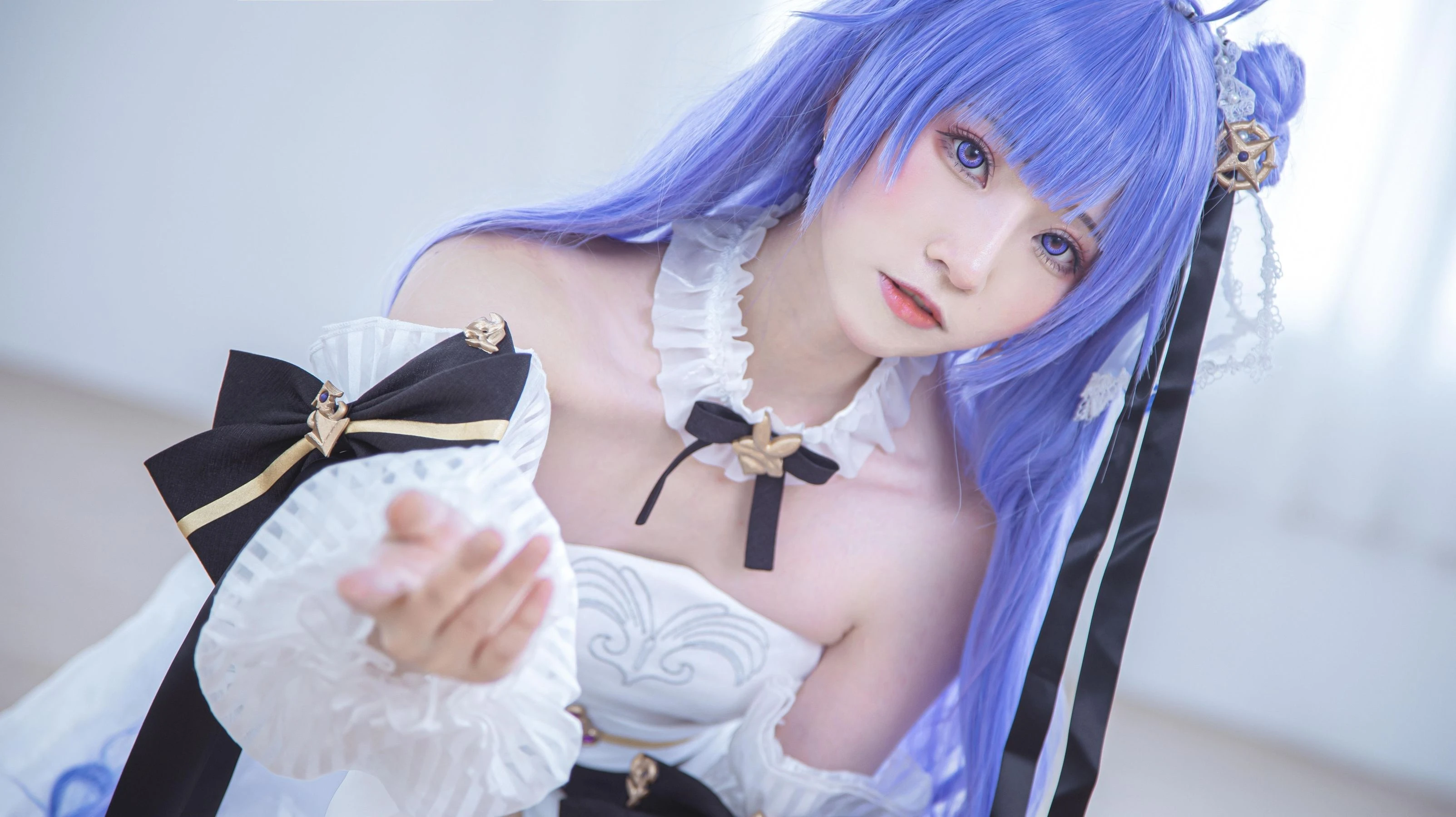 [紅人]唐莉琪攝影棚超清大片珍藏：唐莉琪優雅演繹翹臀完美格調彰顯寫真藝術 - 5