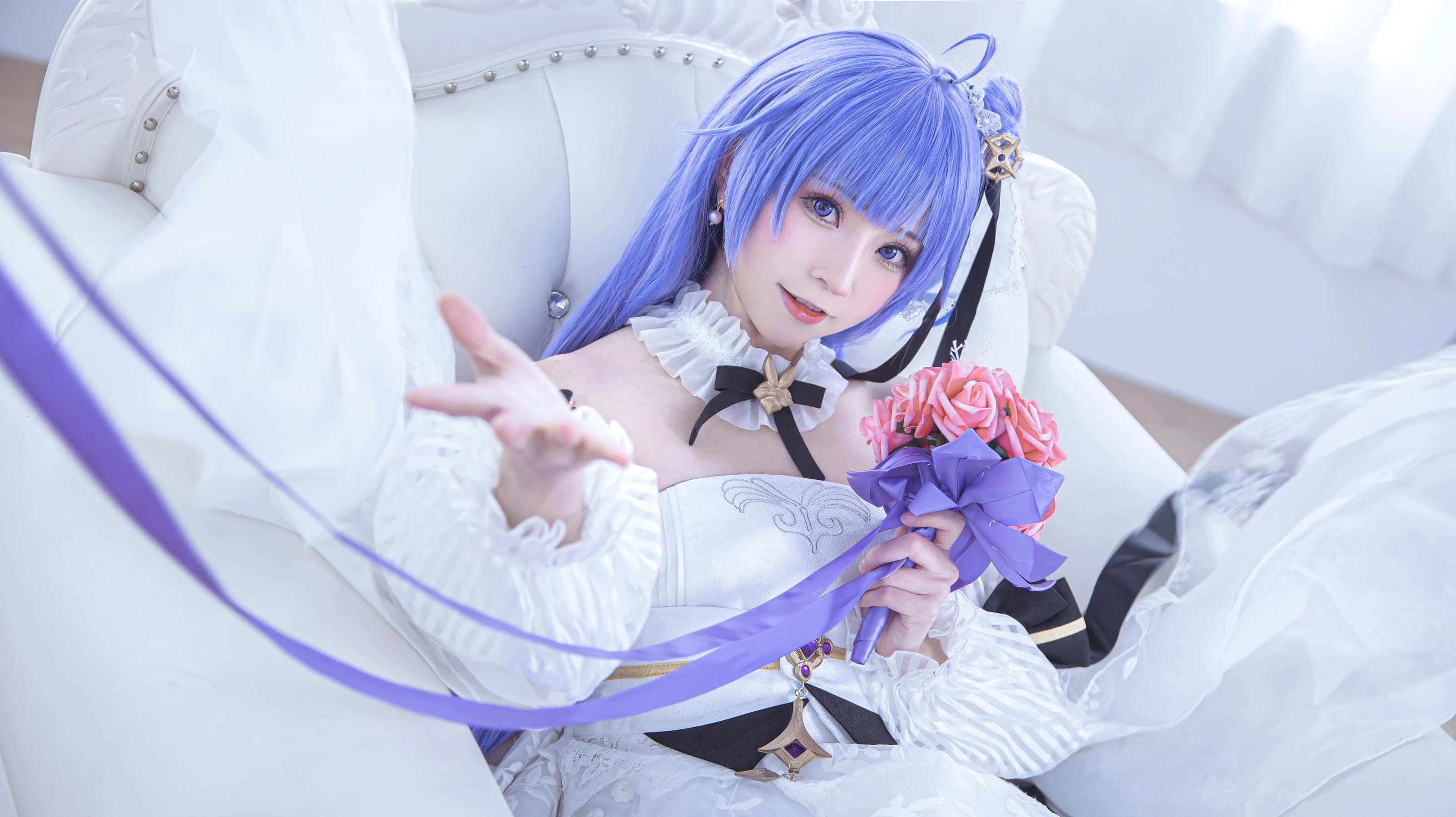 [紅人]唐莉琪攝影棚超清大片珍藏：唐莉琪優雅演繹翹臀完美格調彰顯寫真藝術 - 6