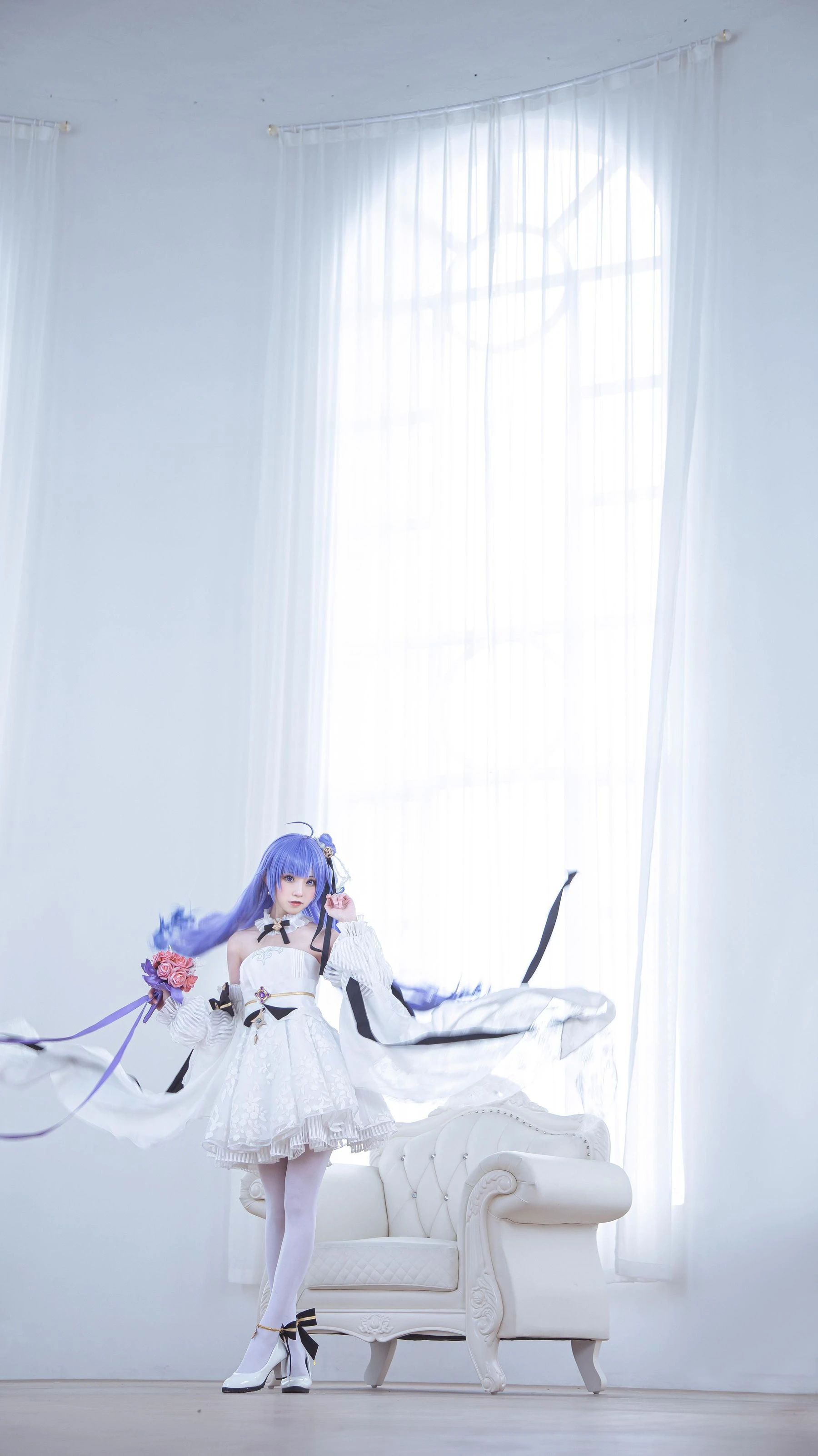 [紅人]唐莉琪攝影棚超清大片珍藏：唐莉琪優雅演繹翹臀完美格調彰顯寫真藝術 - 7