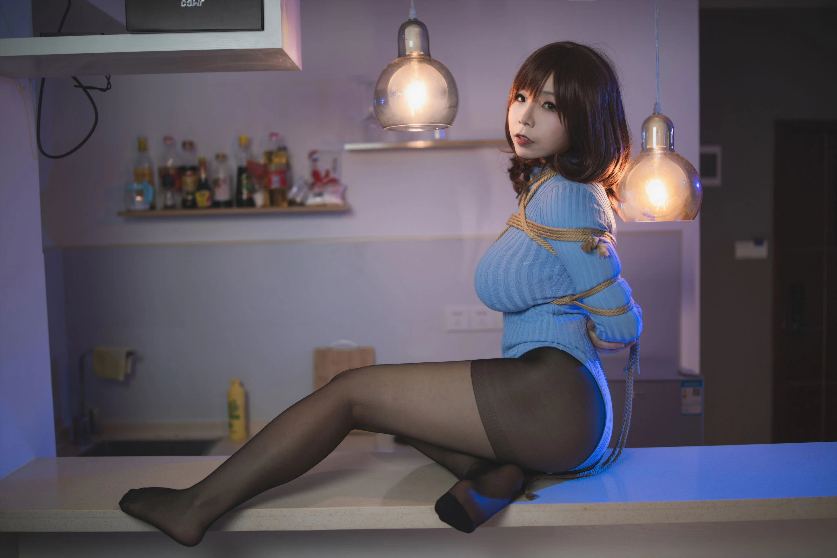 [嫩模]徐詩琪首發街拍美圖藝術：徐詩琪魅惑神韻綻放美腿完美曲線寫真 - 9