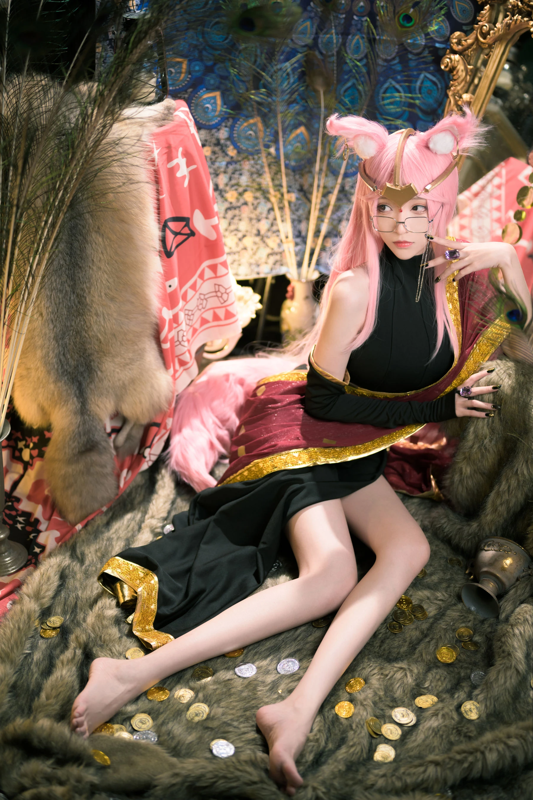 [美模]徐雅怡首發美圖作品：室內攝影甜美凸顯徐雅怡蜂腰曲線韻味綻放寫真集 - 24