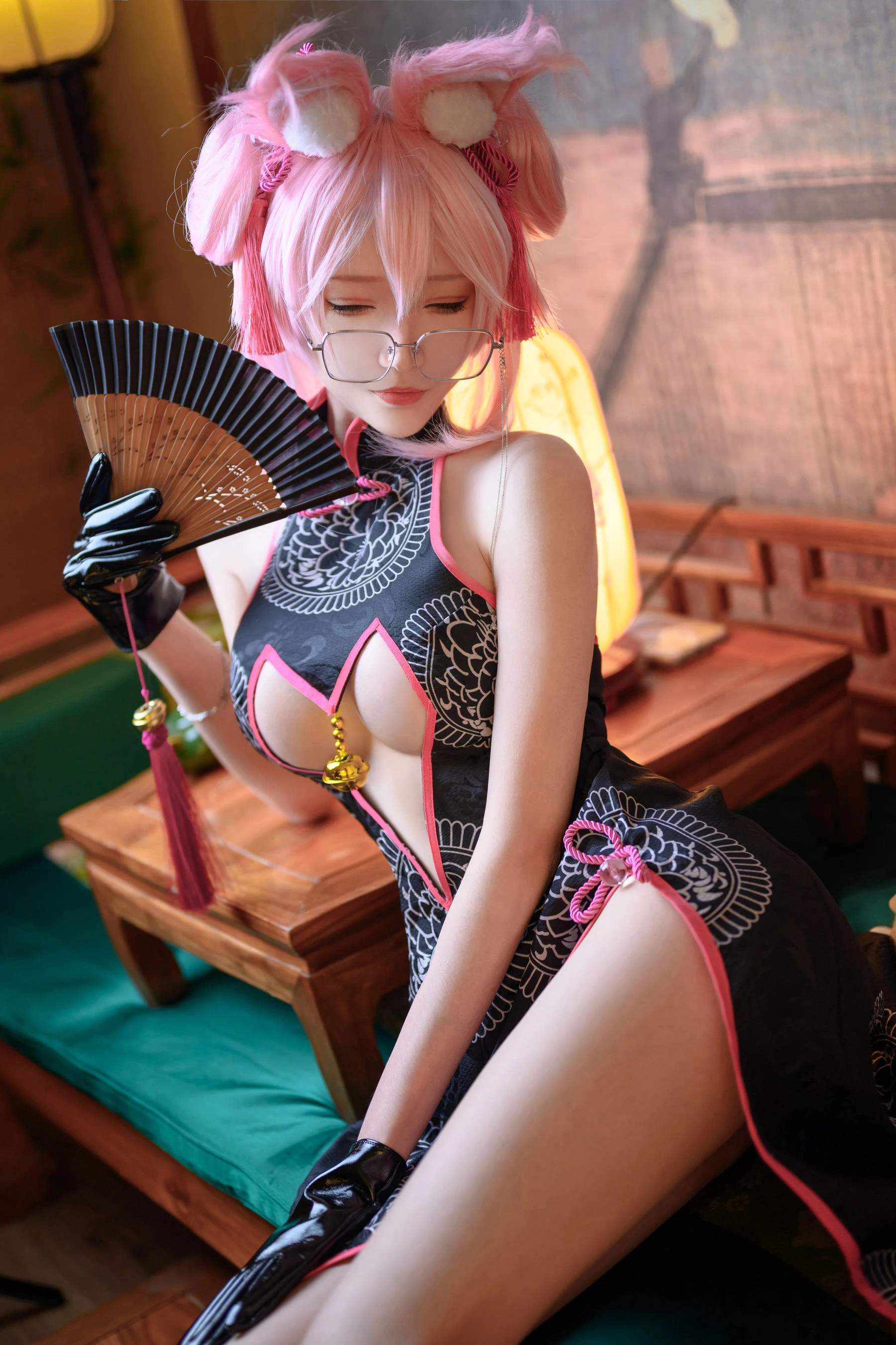 [美模]徐雅怡首發美圖作品：室內攝影甜美凸顯徐雅怡蜂腰曲線韻味綻放寫真集 - 26