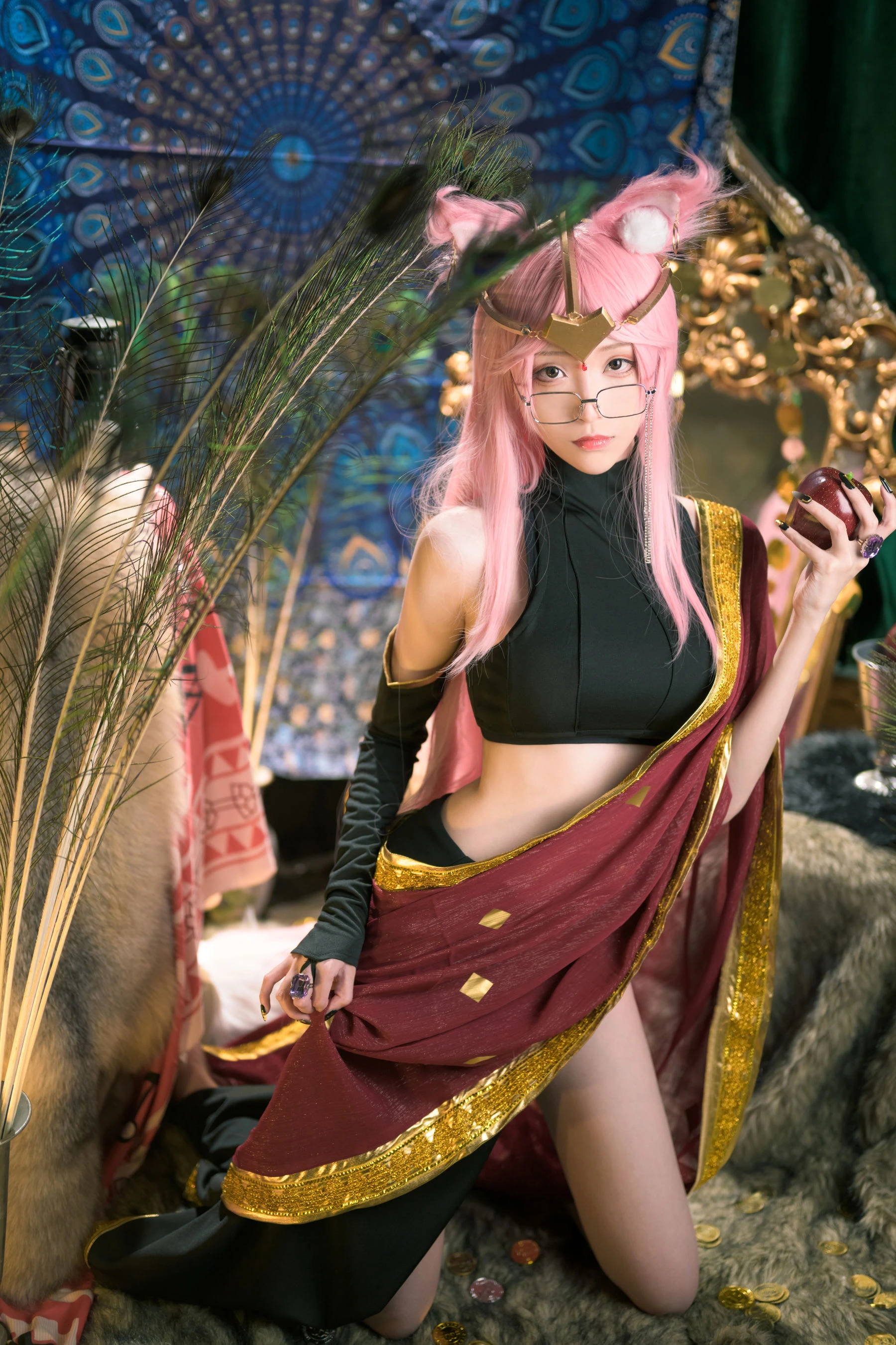 [美模]徐雅怡首發美圖作品：室內攝影甜美凸顯徐雅怡蜂腰曲線韻味綻放寫真集 - 28