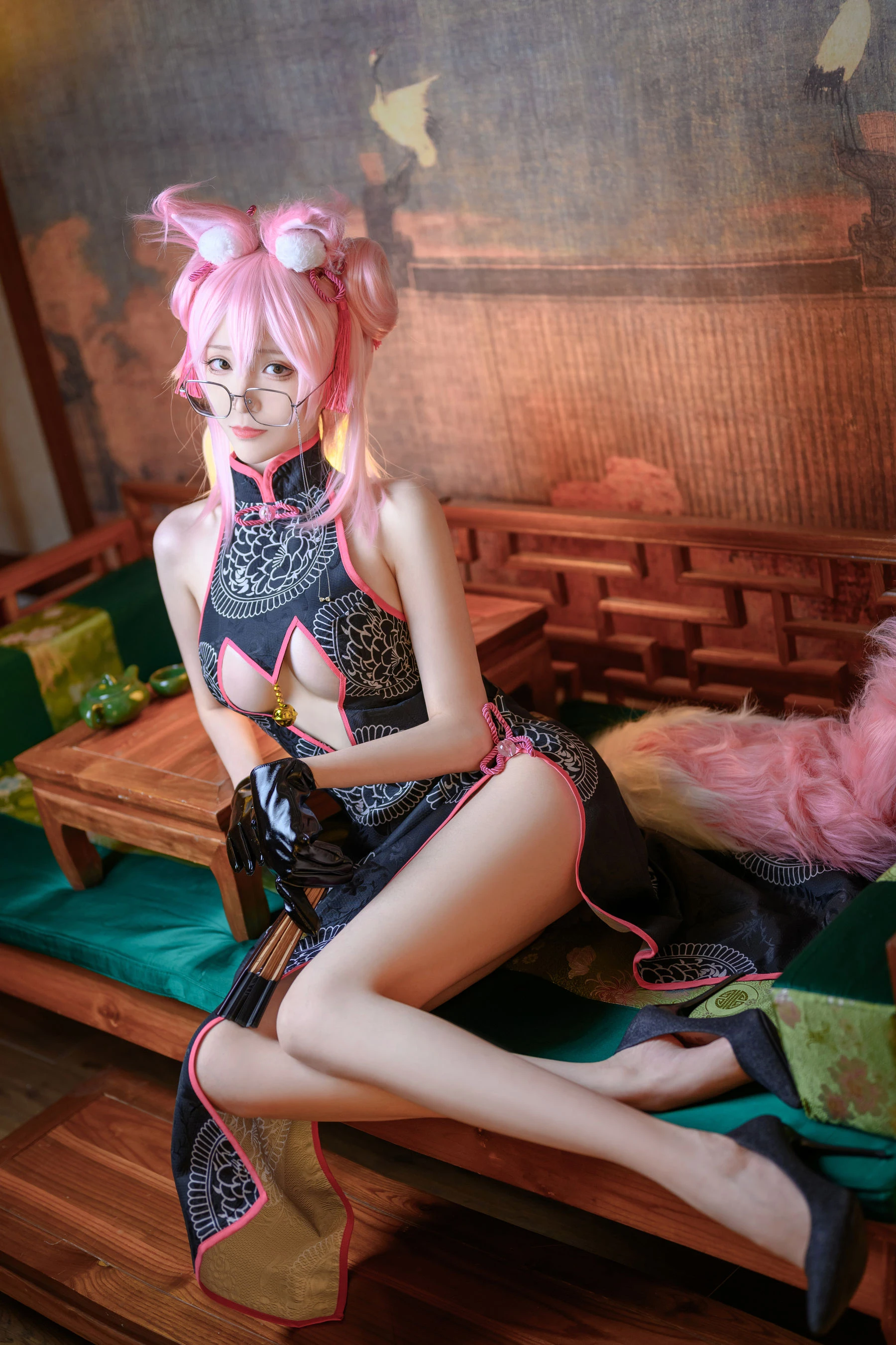 [美模]徐雅怡首發美圖作品：室內攝影甜美凸顯徐雅怡蜂腰曲線韻味綻放寫真集 - 30