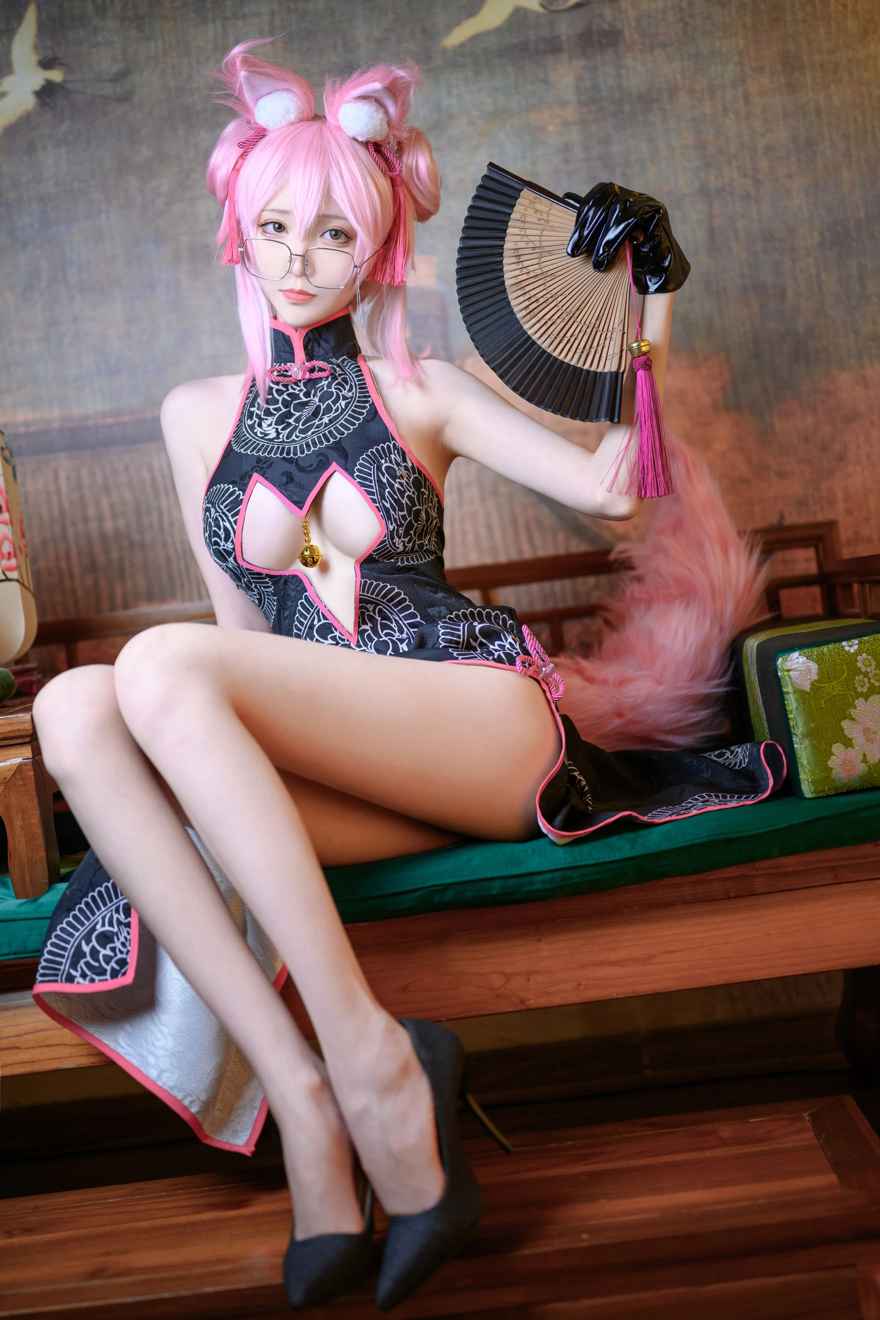 [美模]徐雅怡首發美圖作品：室內攝影甜美凸顯徐雅怡蜂腰曲線韻味綻放寫真集 - 31