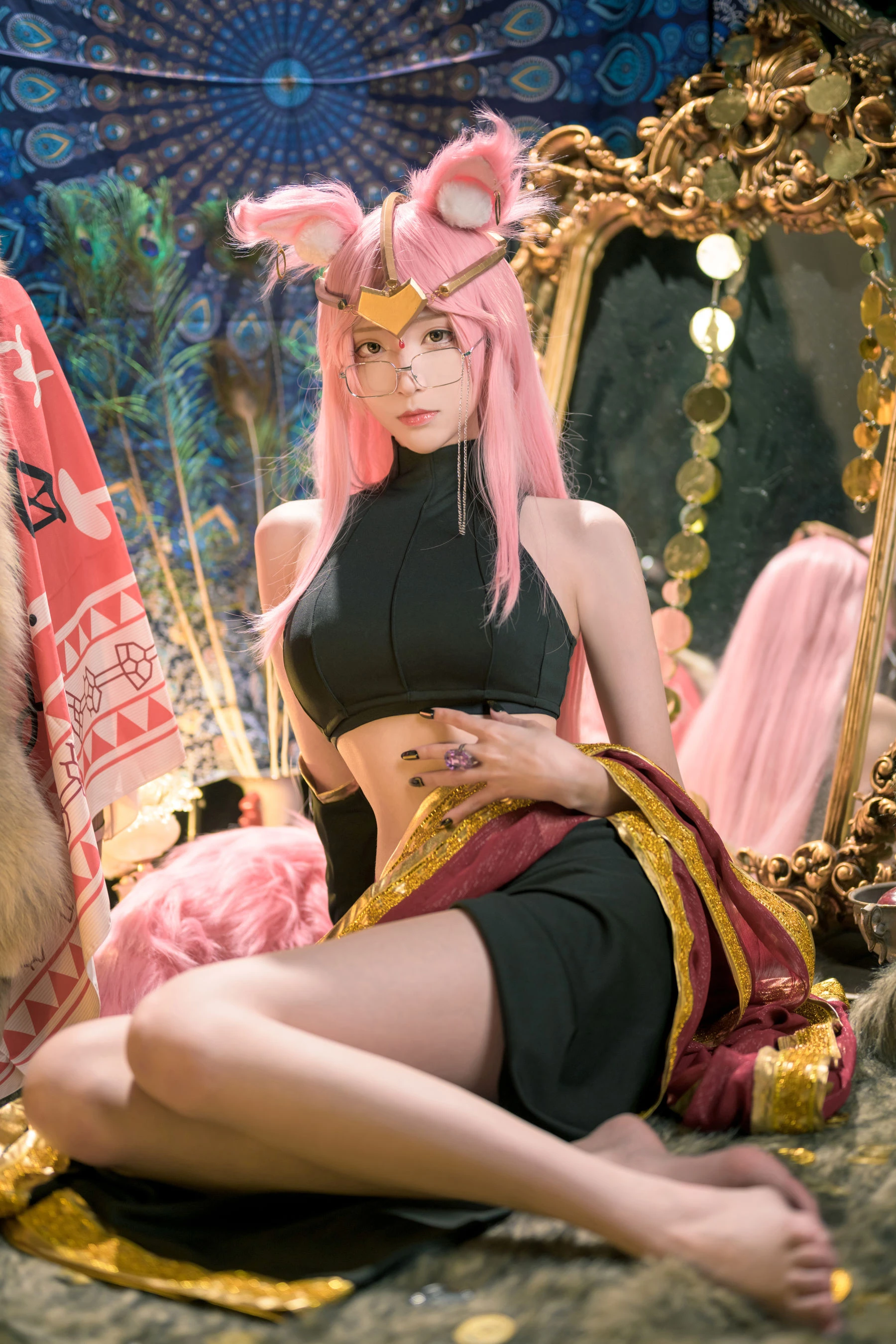 [美模]徐雅怡首發美圖作品：室內攝影甜美凸顯徐雅怡蜂腰曲線韻味綻放寫真集 - 39