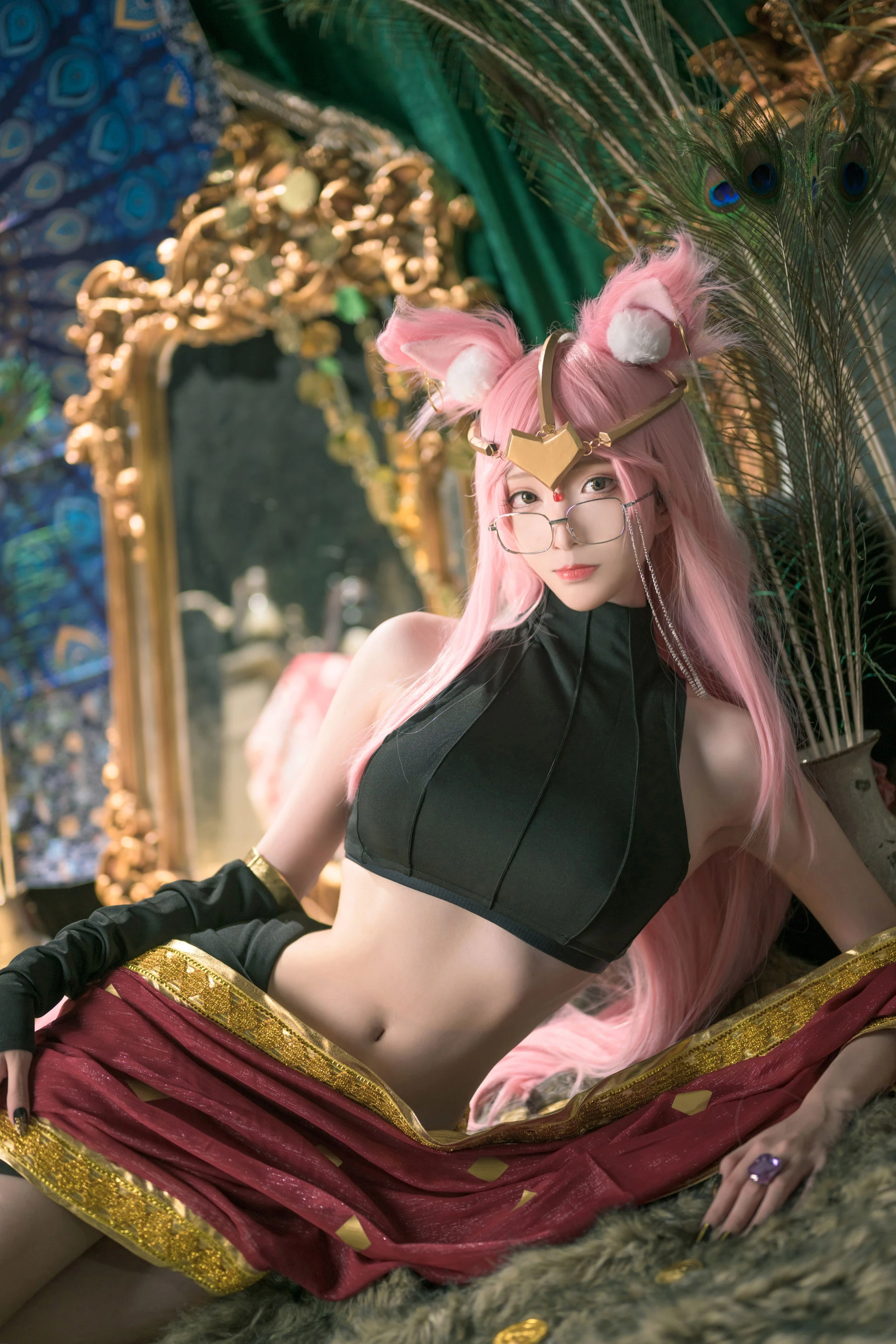 [美模]徐雅怡首發美圖作品：室內攝影甜美凸顯徐雅怡蜂腰曲線韻味綻放寫真集 - 42