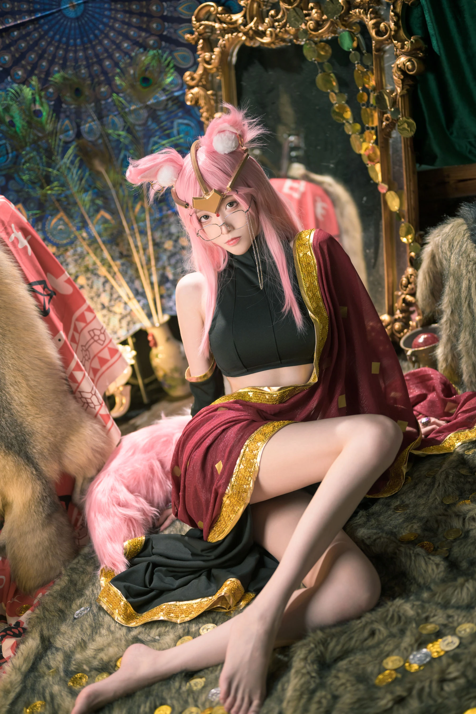 [美模]徐雅怡首發美圖作品：室內攝影甜美凸顯徐雅怡蜂腰曲線韻味綻放寫真集 - 43