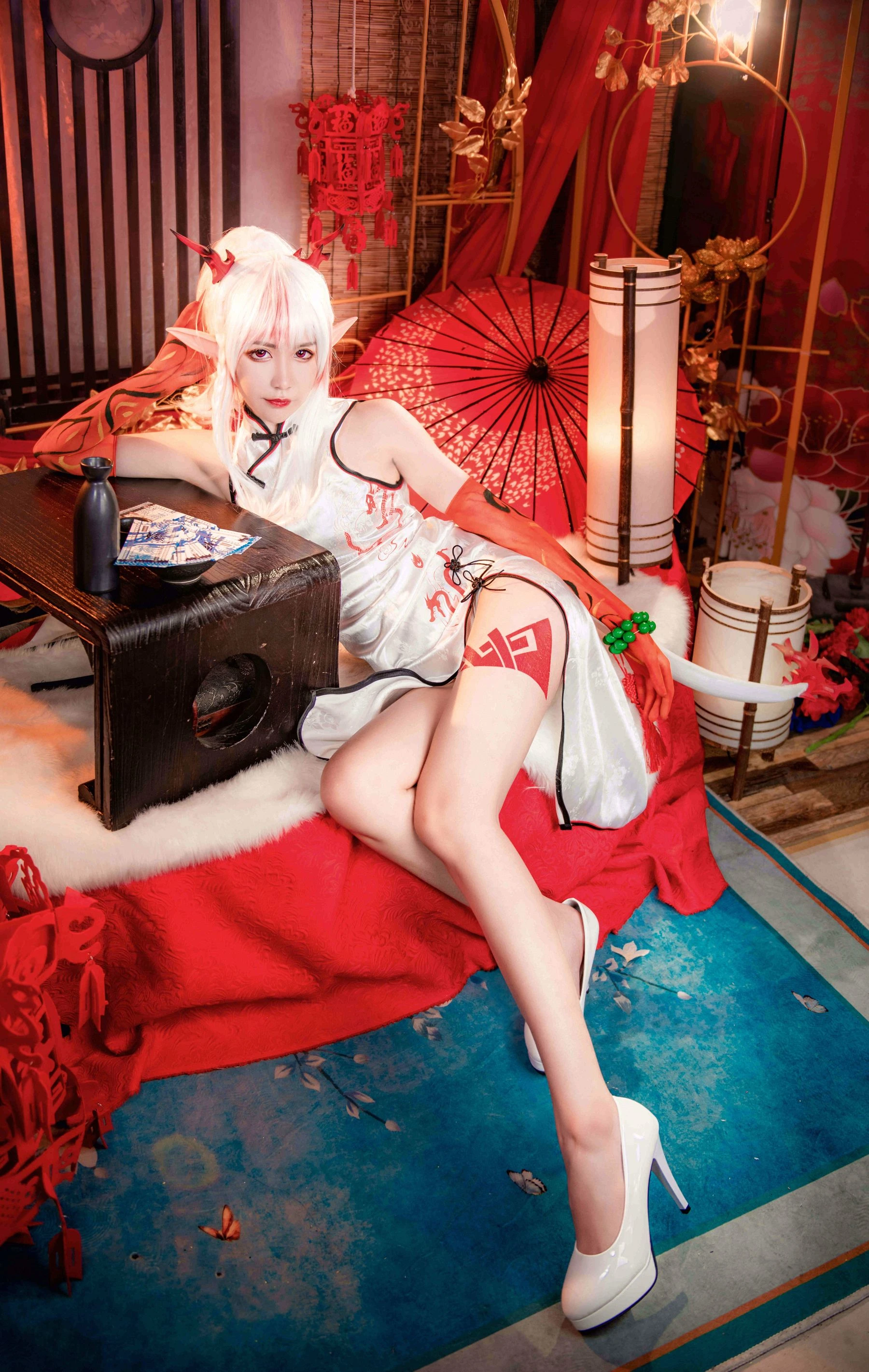 [甜心]羅雨晴珍藏室內作品藝術：羅雨晴甜美魅力凸顯美腿完美曲線寫真 - 2