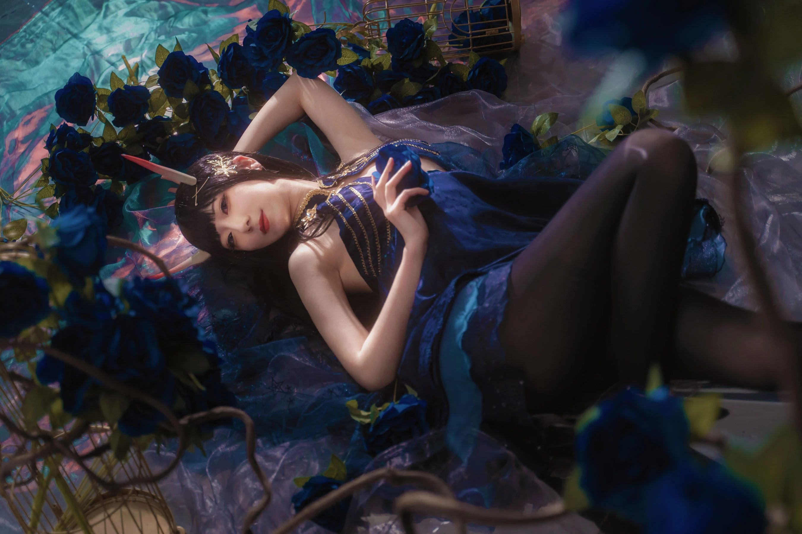 [美女]宋雅怡宋雅怡攝影棚超清寫真：清純韻味釋放蜂腰誘惑釋放寫真大片 - 16