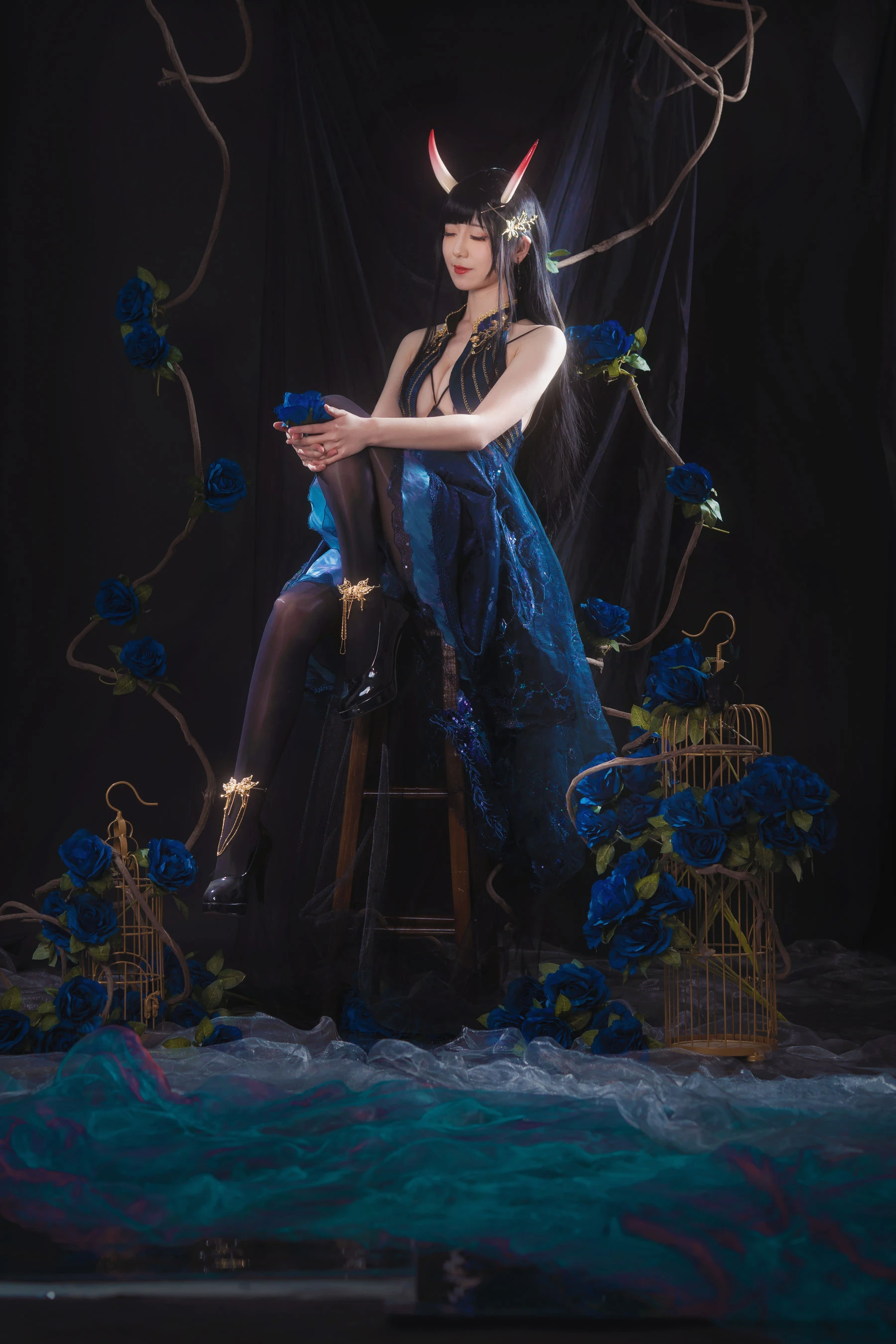 [美女]宋雅怡宋雅怡攝影棚超清寫真：清純韻味釋放蜂腰誘惑釋放寫真大片 - 9