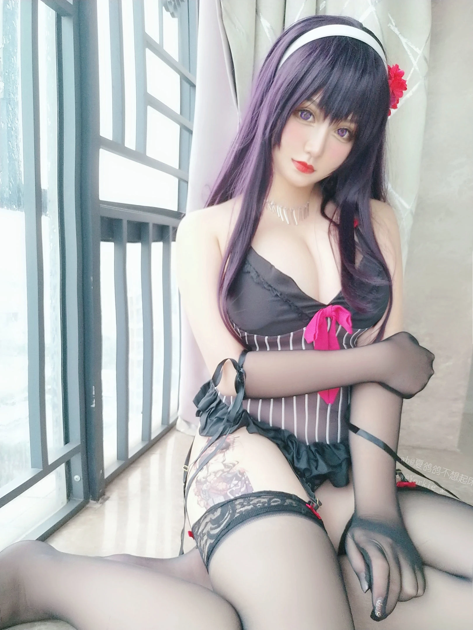 [模特]謝夢潔謝夢潔街拍超清美圖：魅惑氣質釋放翹臀誘惑展現寫真大片 - 12