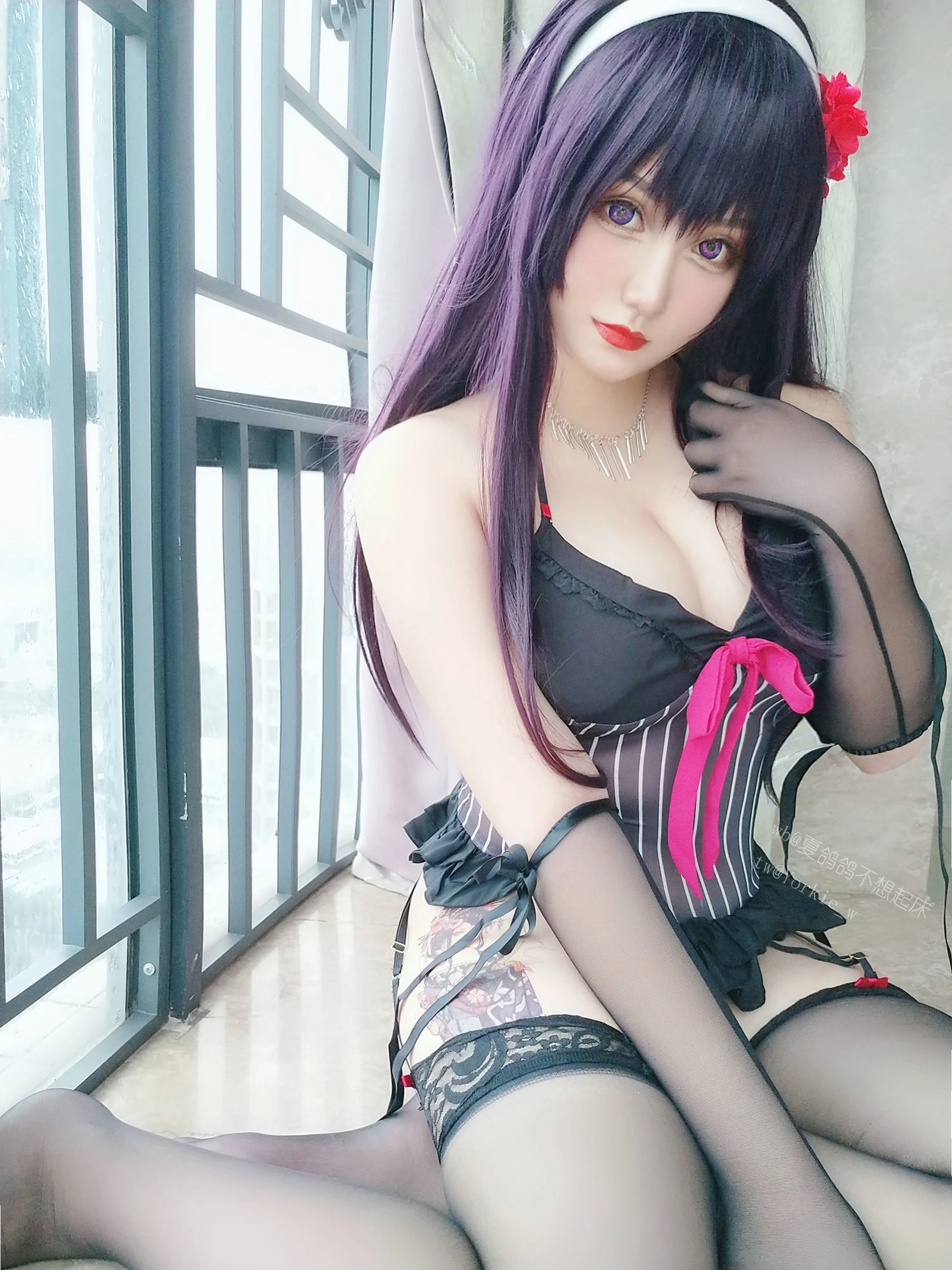 [模特]謝夢潔謝夢潔街拍超清美圖：魅惑氣質釋放翹臀誘惑展現寫真大片 - 24