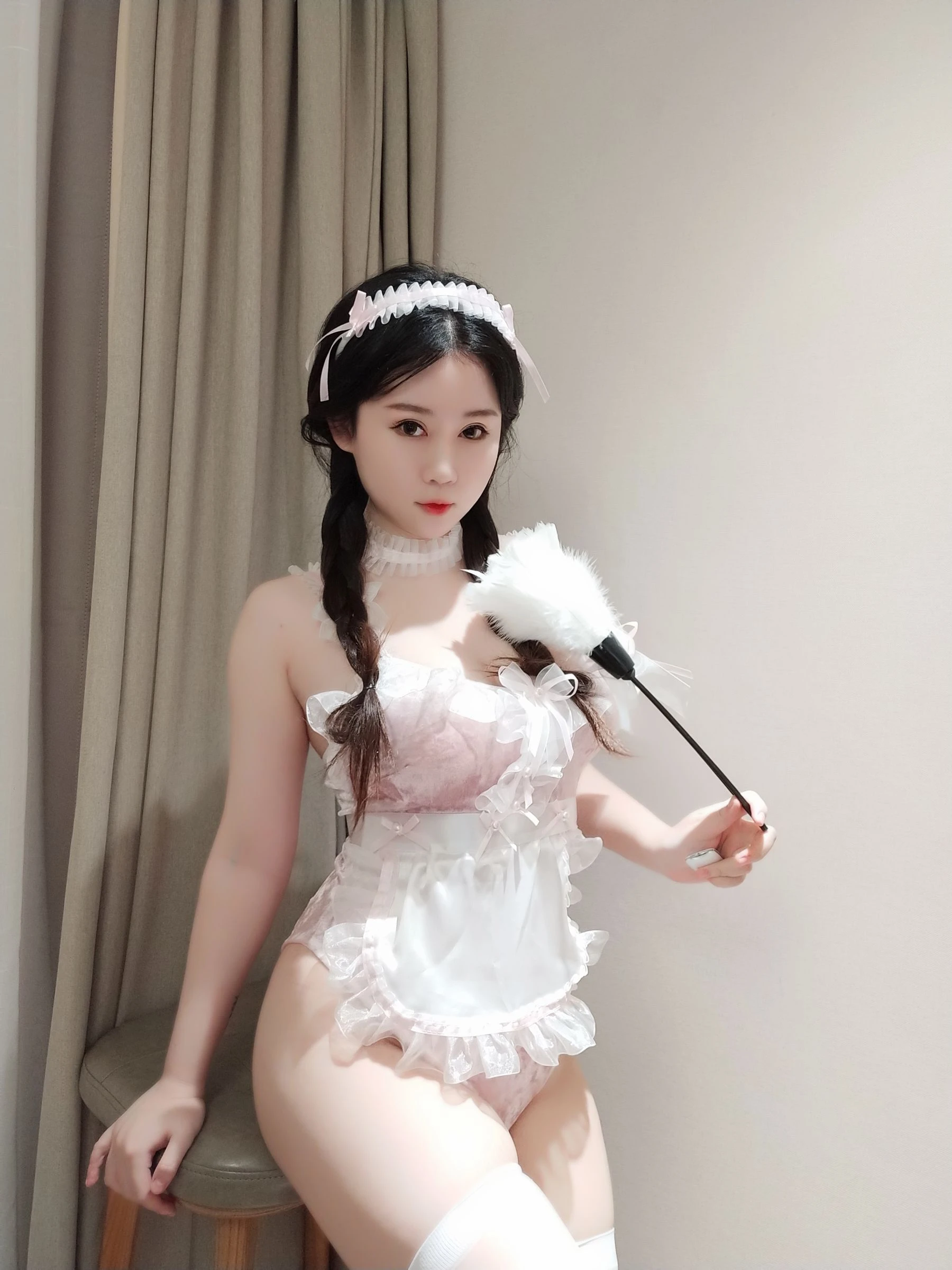 [Cosplay]吳詩琪高清室內圖集藝術：吳詩琪時尚格調釋放曲線完美曲線寫真 - 1