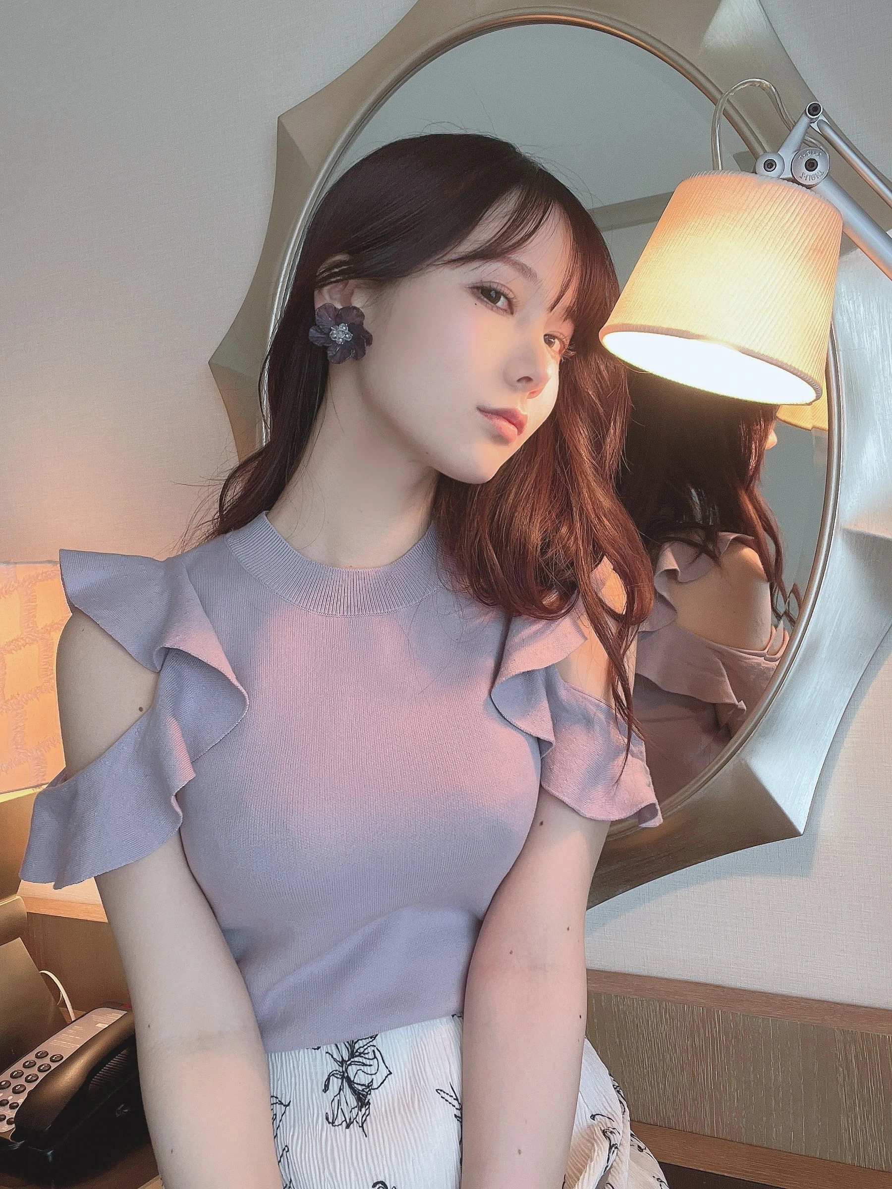 [校花]馬雅詩大圖寫真館圖集藝術：馬雅詩優雅風採綻放美腿完美曲線寫真 - 17