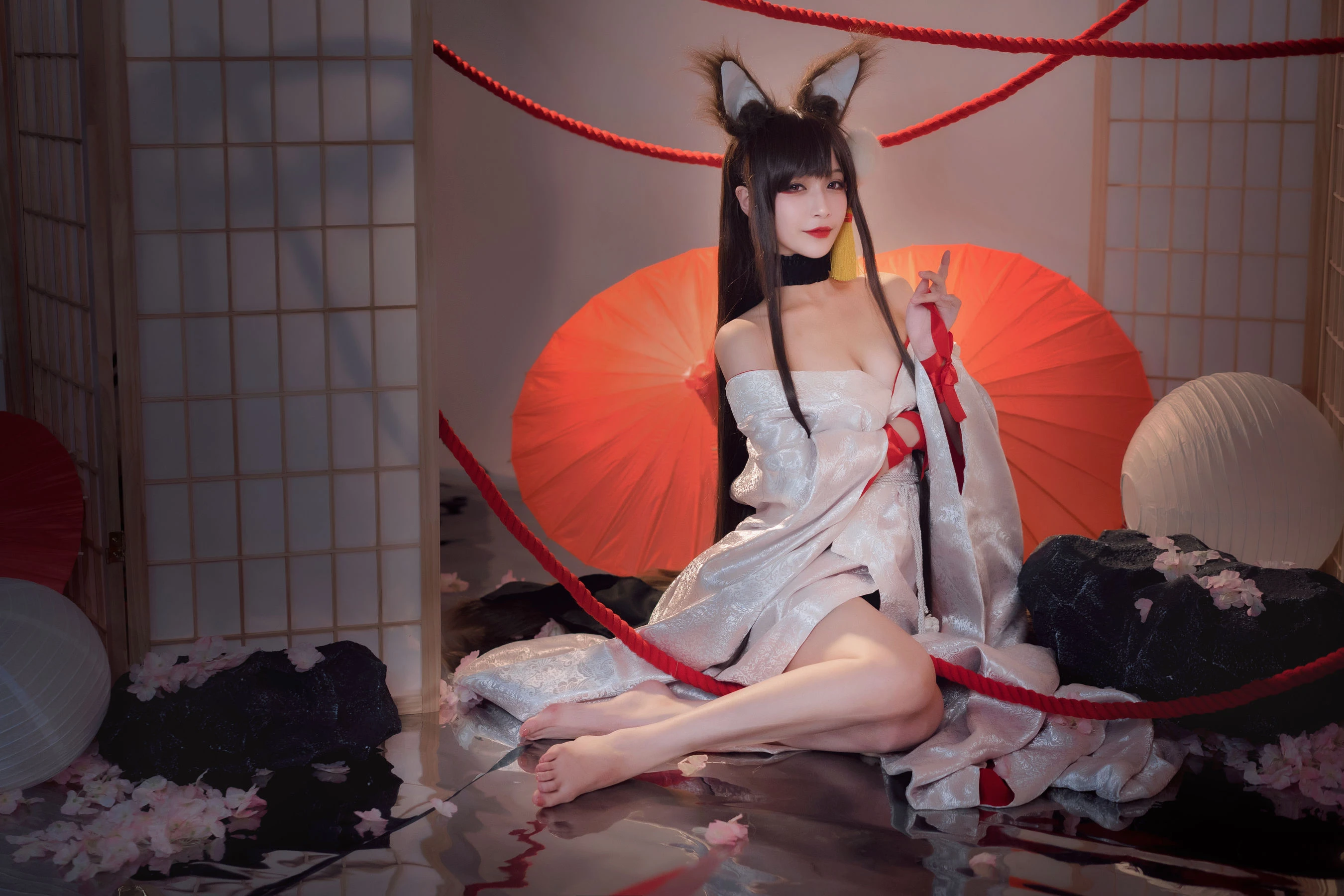 [主播]何欣怡私房超清作品珍藏：何欣怡清純演繹蜂腰完美風採凸顯寫真藝術 - 9