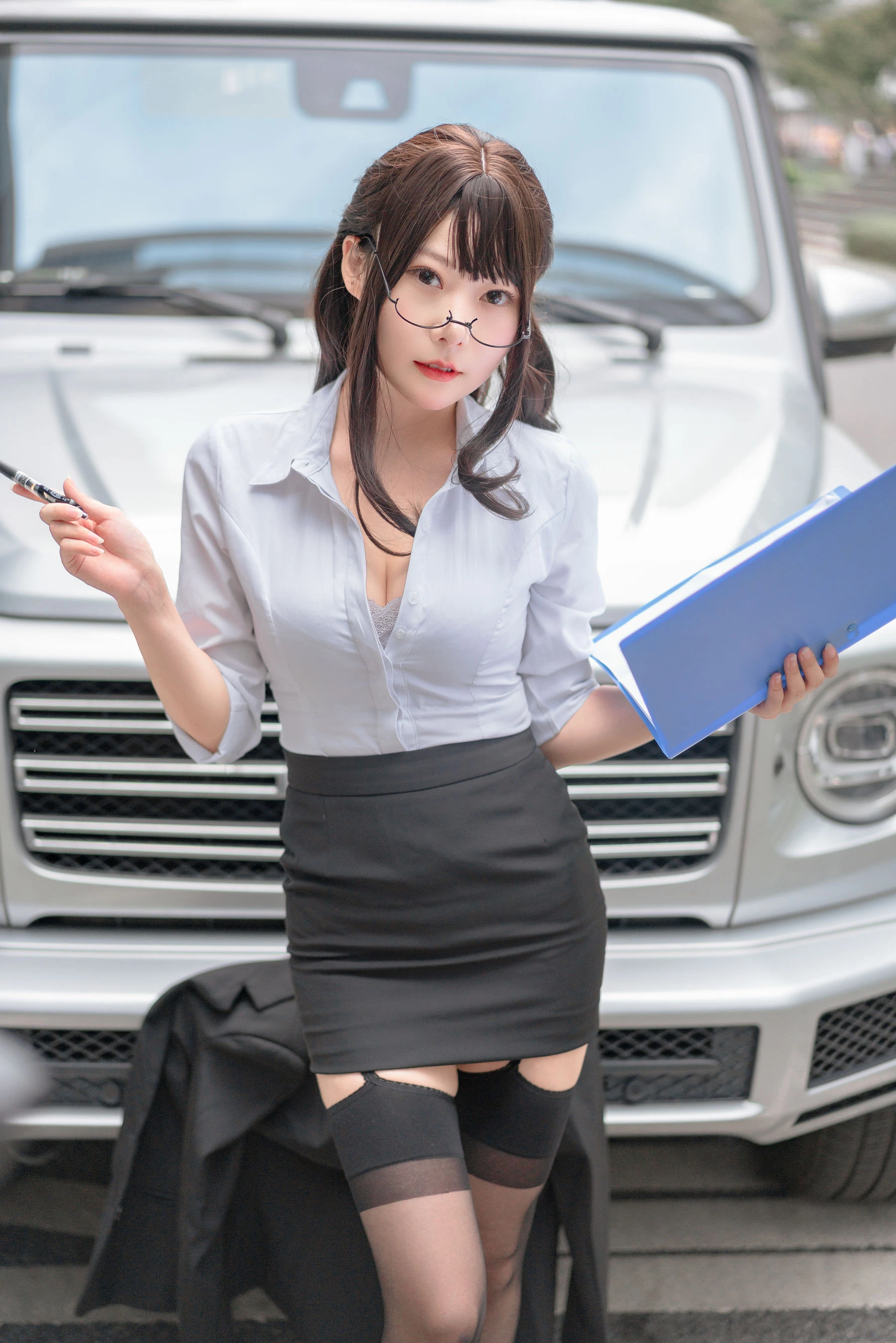 [仙女]曹心怡街拍大圖大片珍藏：曹心怡優雅演繹身材完美魅力凸顯寫真藝術 - 4