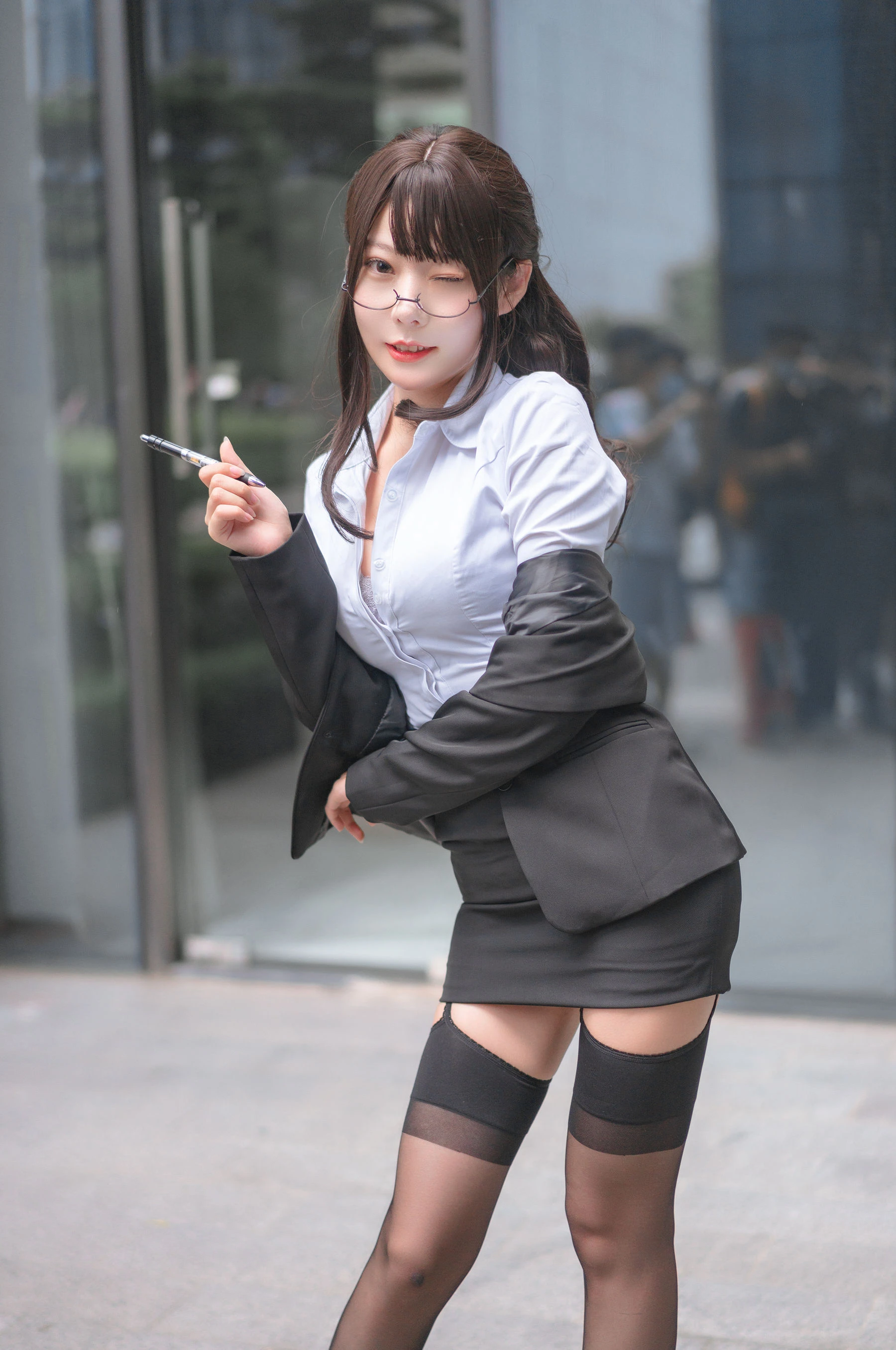 [仙女]曹心怡街拍大圖大片珍藏：曹心怡優雅演繹身材完美魅力凸顯寫真藝術 - 8