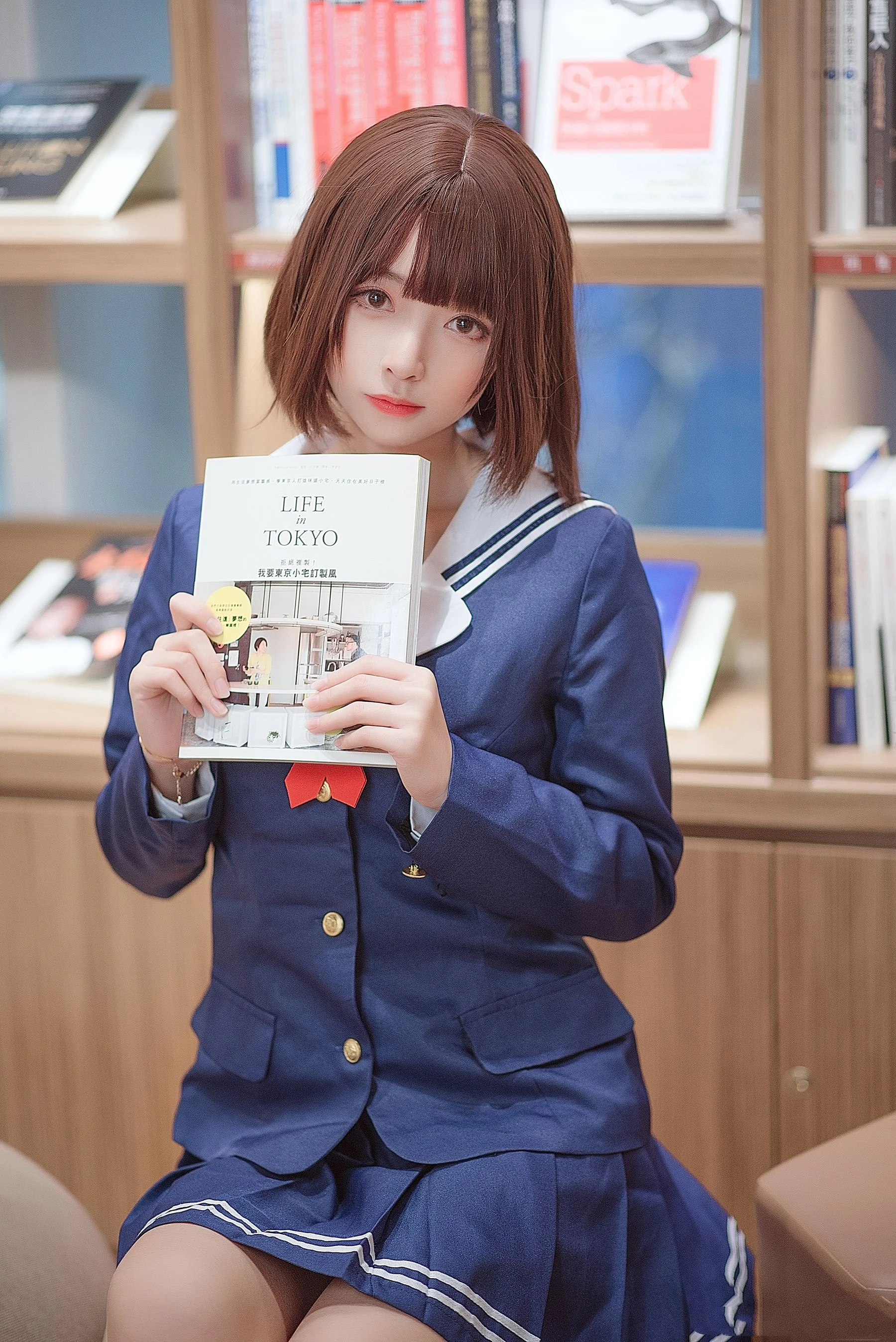 [小蘿莉]許詩琪首發寫真作品：寫真館攝影性感展現許詩琪長腿曲線氣質綻放寫真集 - 12