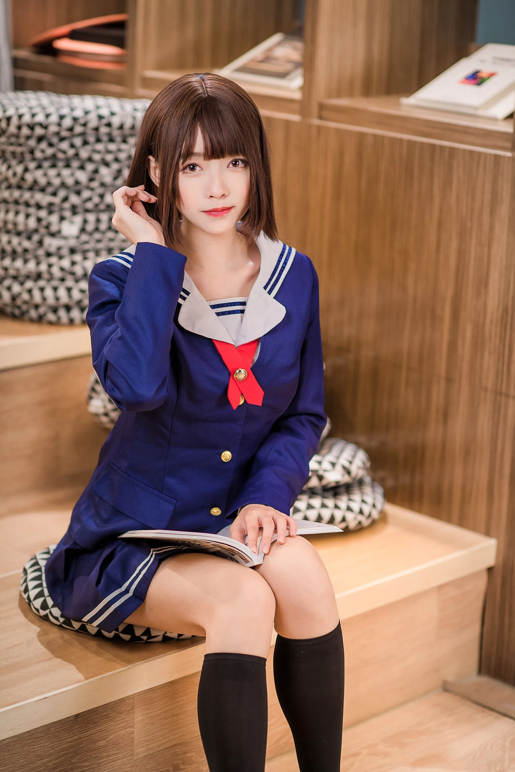 [小蘿莉]許詩琪首發寫真作品：寫真館攝影性感展現許詩琪長腿曲線氣質綻放寫真集 - 6