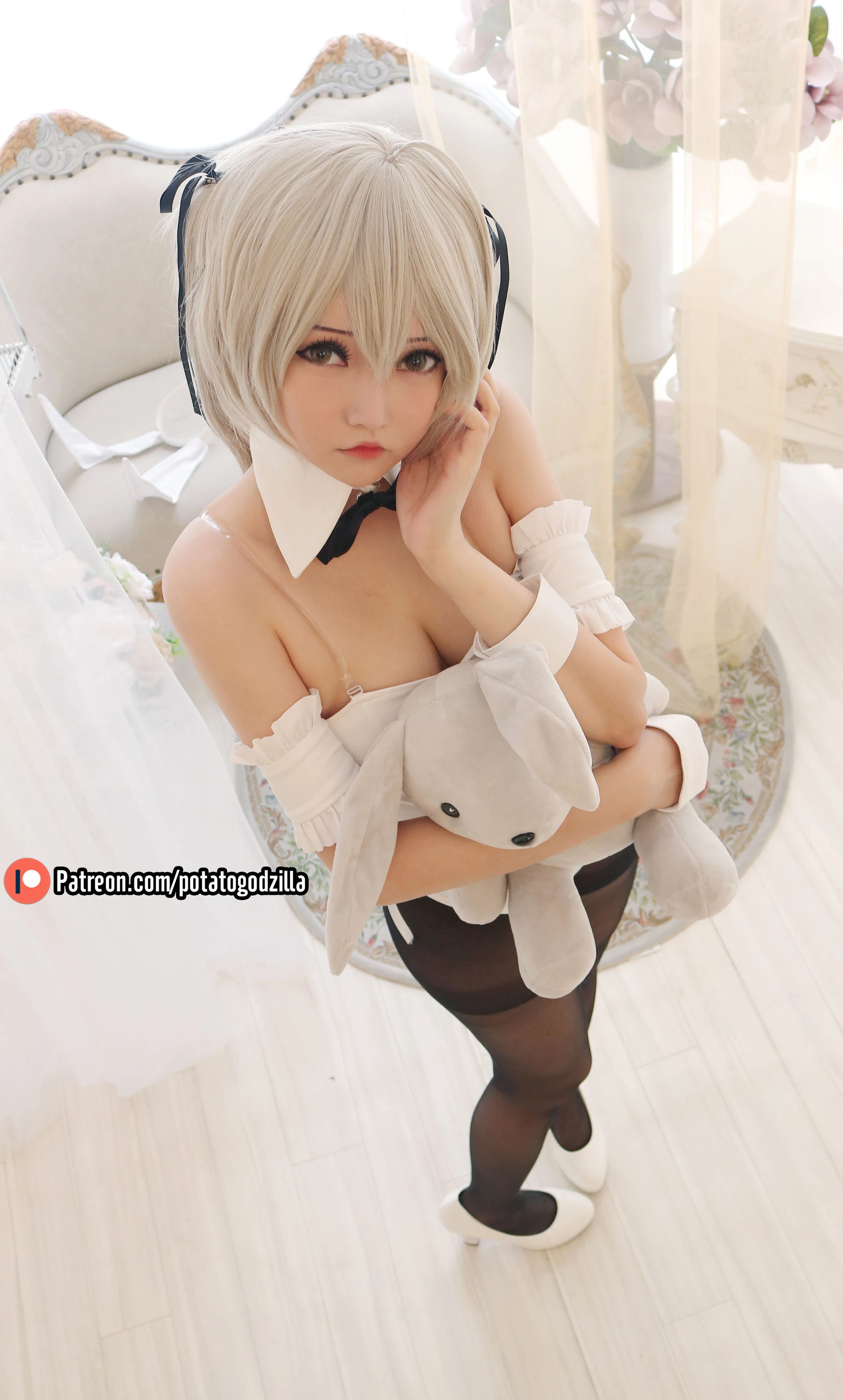 [美女]胡欣怡胡欣怡私藏珍藏美圖：攝影棚甜美風採釋放美胸寫真合集 - 5