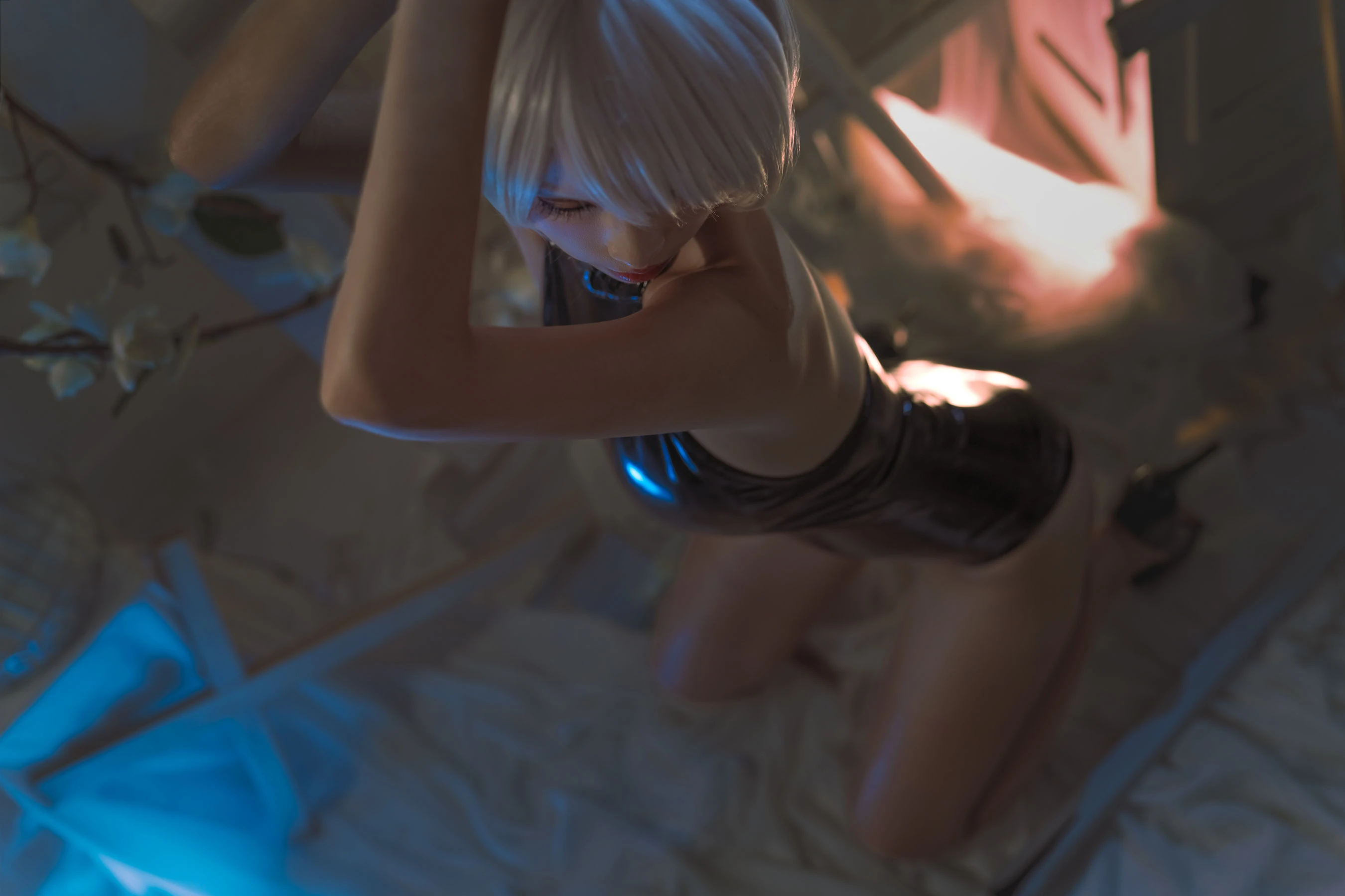 [Showgirl]劉夢瑤劉夢瑤寫真館首發藝術：魅惑韻味釋放長腿誘惑綻放寫真大片 - 11
