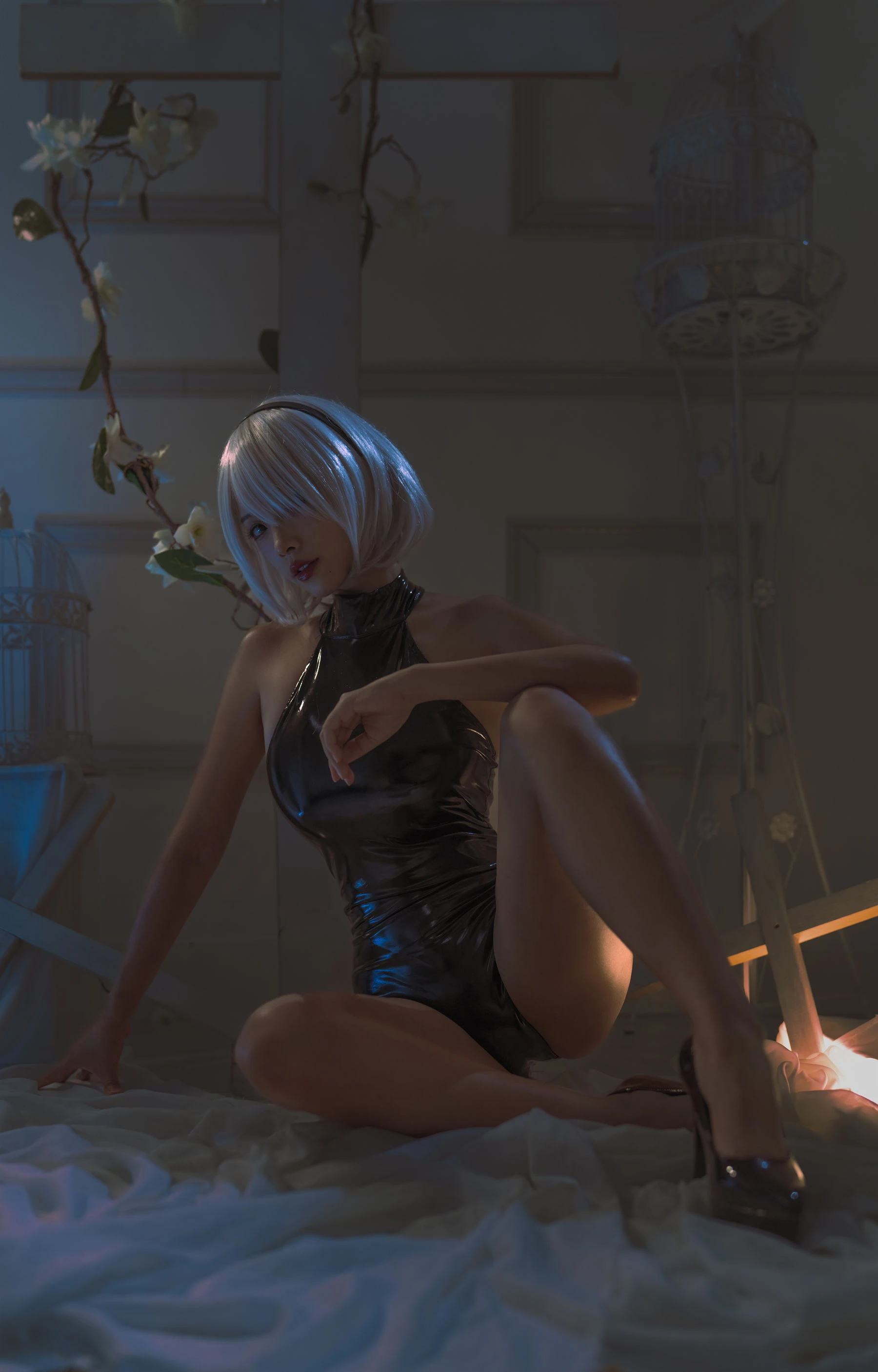 [Showgirl]劉夢瑤劉夢瑤寫真館首發藝術：魅惑韻味釋放長腿誘惑綻放寫真大片 - 20