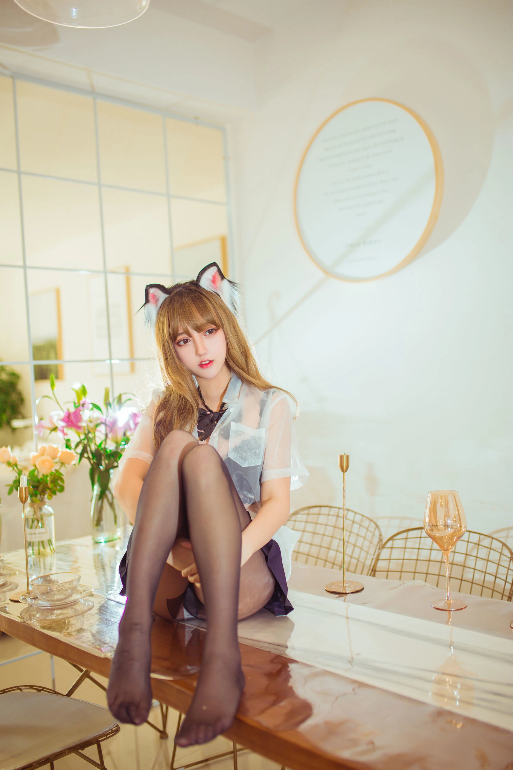 [美女]何詩琪超清攝影作品：街拍攝影魅惑釋放何詩琪曲線曲線風採綻放寫真集 - 11