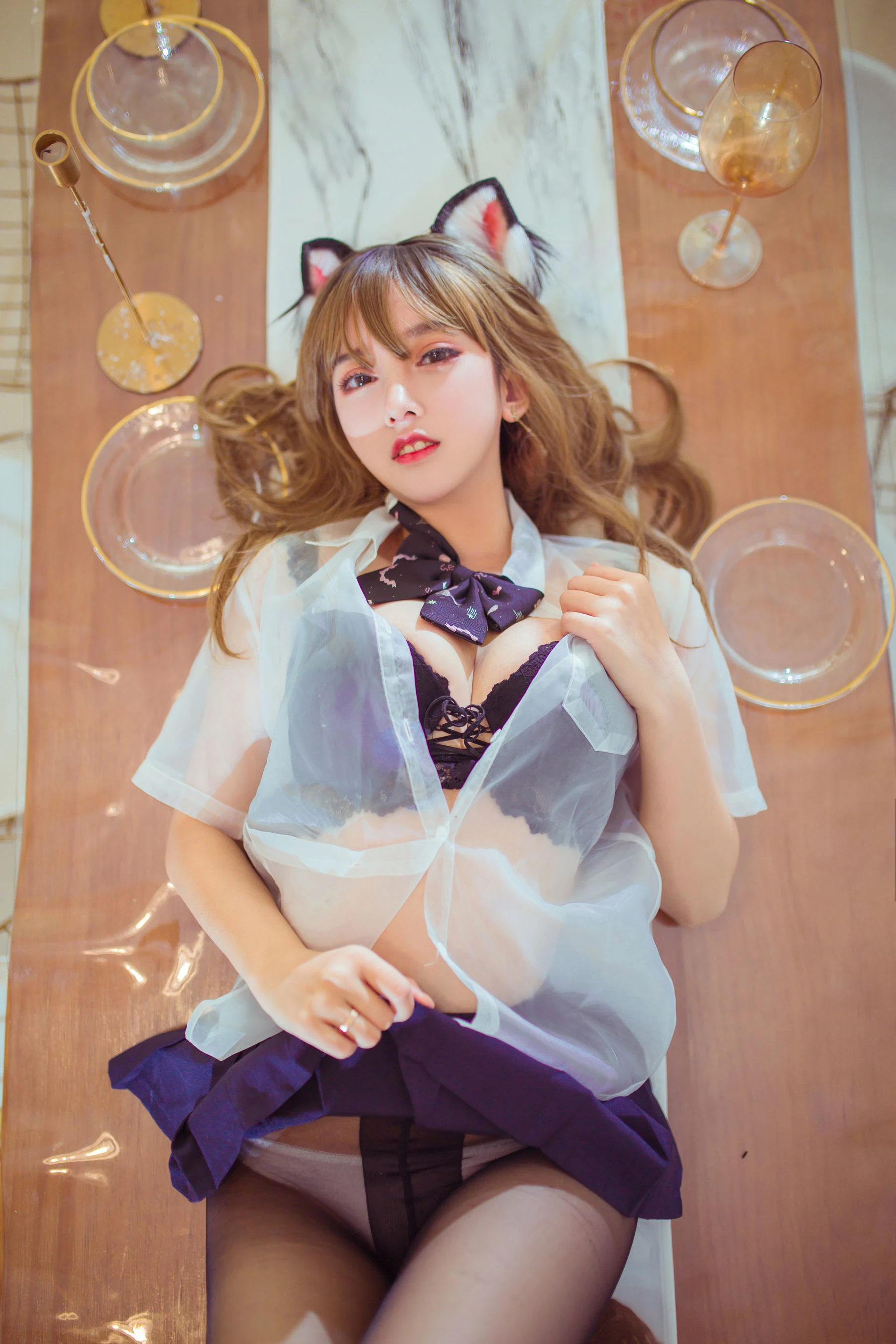 [美女]何詩琪超清攝影作品：街拍攝影魅惑釋放何詩琪曲線曲線風採綻放寫真集 - 19
