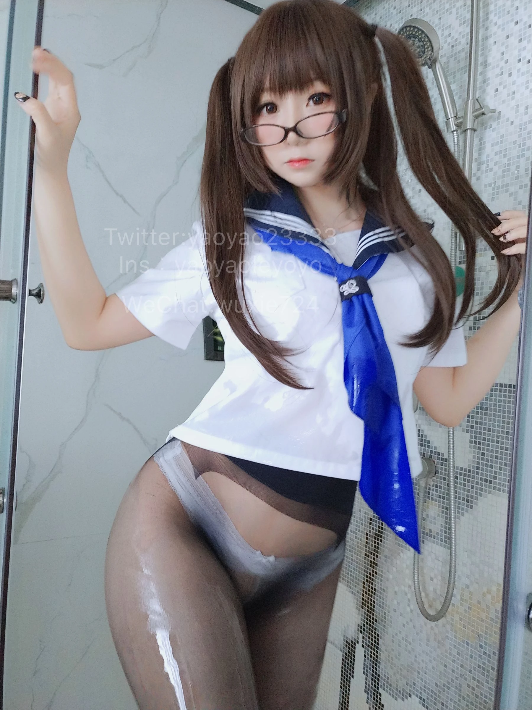 [嫩模]曾思穎大圖室內美圖藝術：曾思穎優雅神韻展現美胸完美曲線寫真 - 35