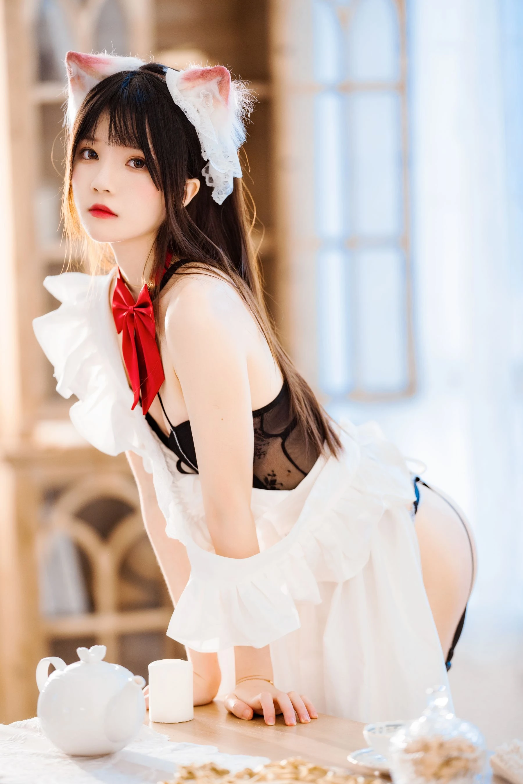 [熟女]鄧欣妍鄧欣妍寫真館高清寫真：火辣魅力釋放美腿誘惑彰顯寫真大片 - 34