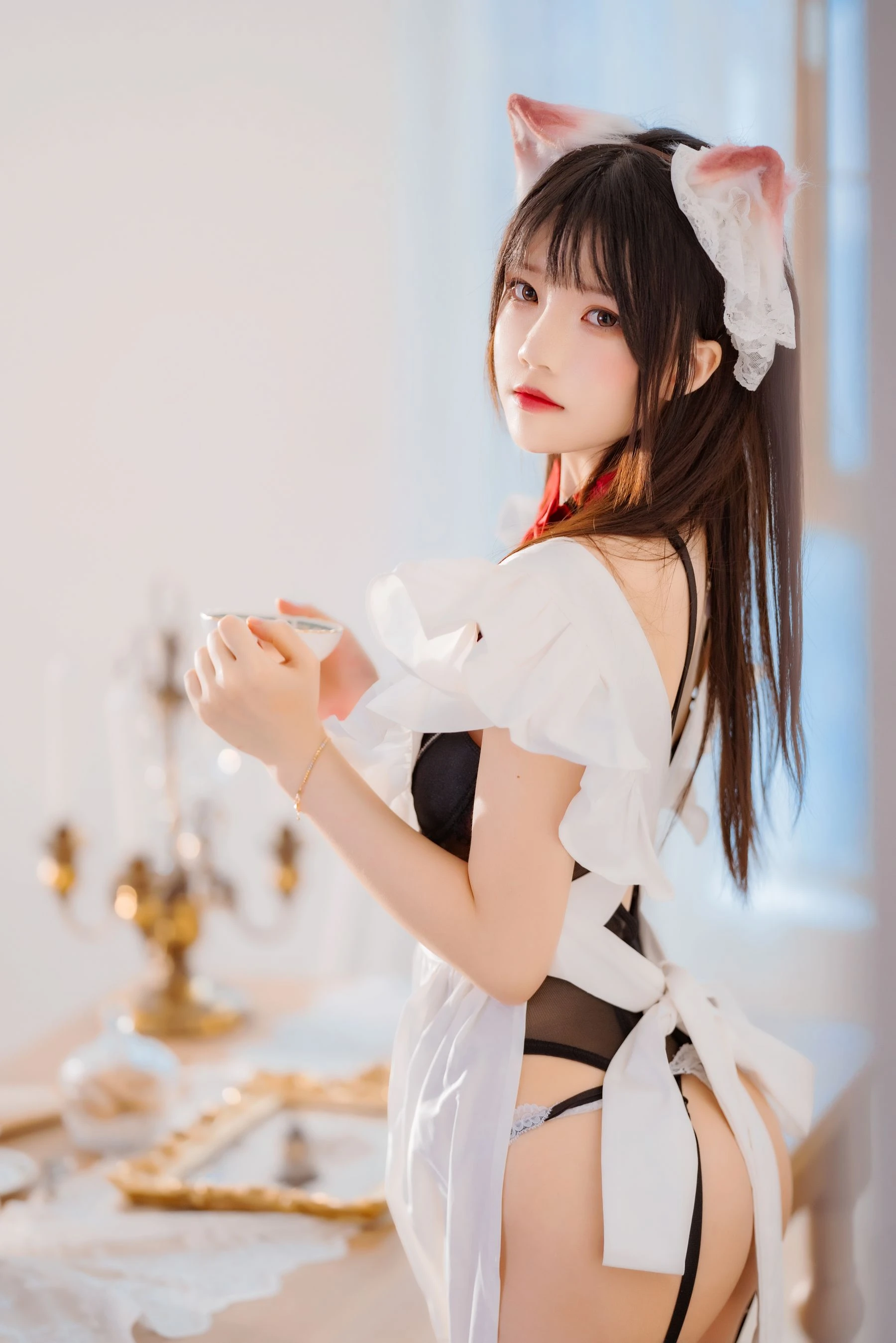 [熟女]鄧欣妍鄧欣妍寫真館高清寫真：火辣魅力釋放美腿誘惑彰顯寫真大片 - 56