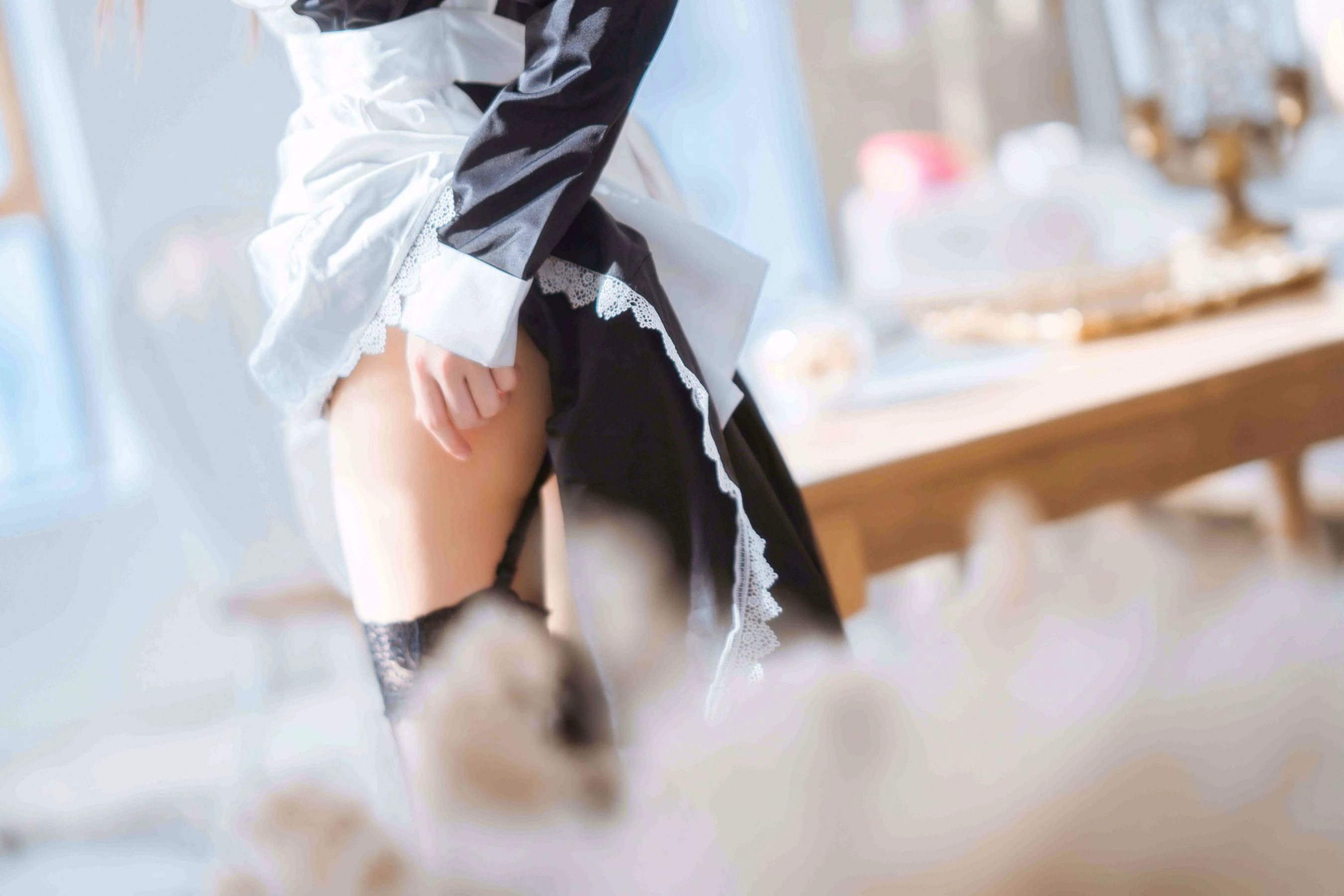 [熟女]鄧欣妍鄧欣妍寫真館高清寫真：火辣魅力釋放美腿誘惑彰顯寫真大片 - 76